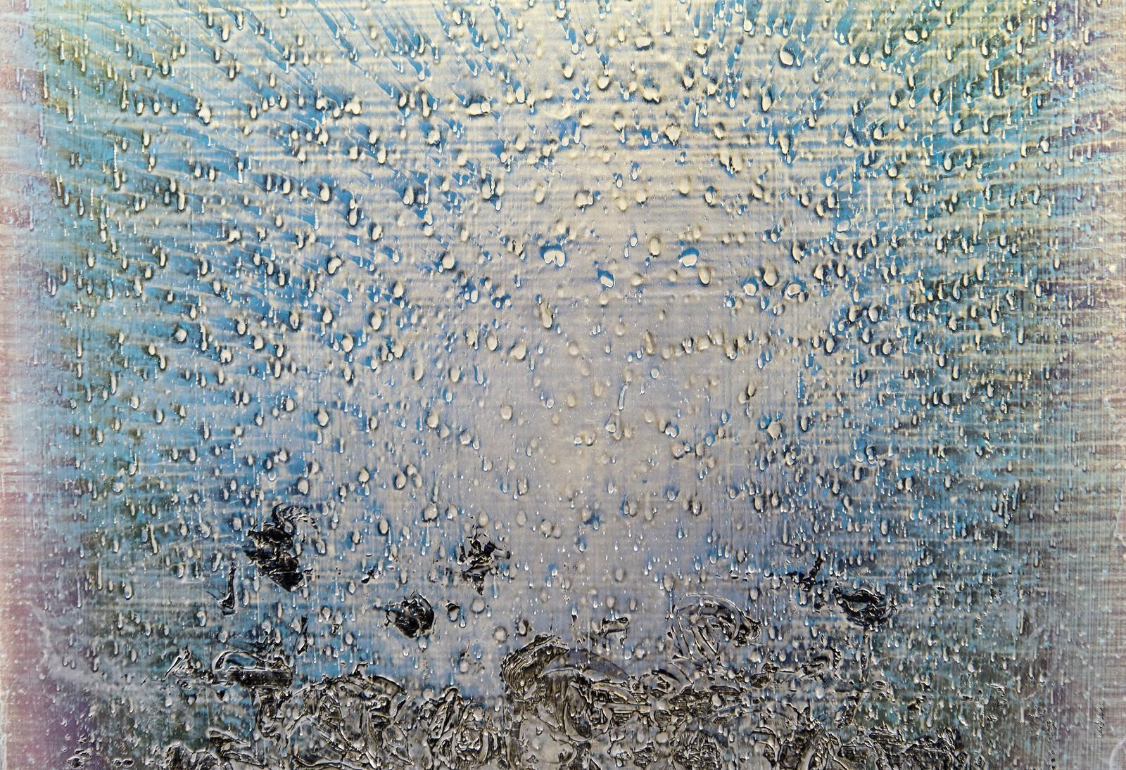 Morning Smile (DUO) - colorato, lirico, astratto gestuale, acrilico su tela - Painting di Alice Teichert