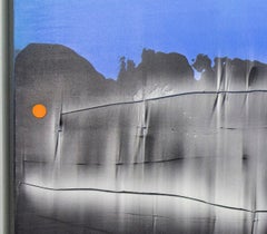 Perpetuum - coloré, inspiré de la musique, gestuel, abstrait, acrylique sur toile