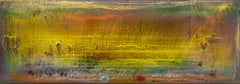 Presente - abstracto rico, colorido, lírico, gestual, acrílico sobre lienzo