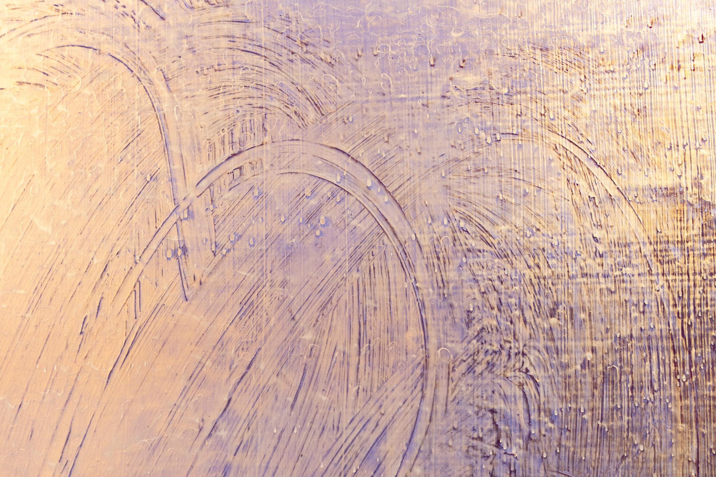 Soul of Wonder - modern, zeitgenössisch, abstrakt, Acryl auf Leinwand im Angebot 11