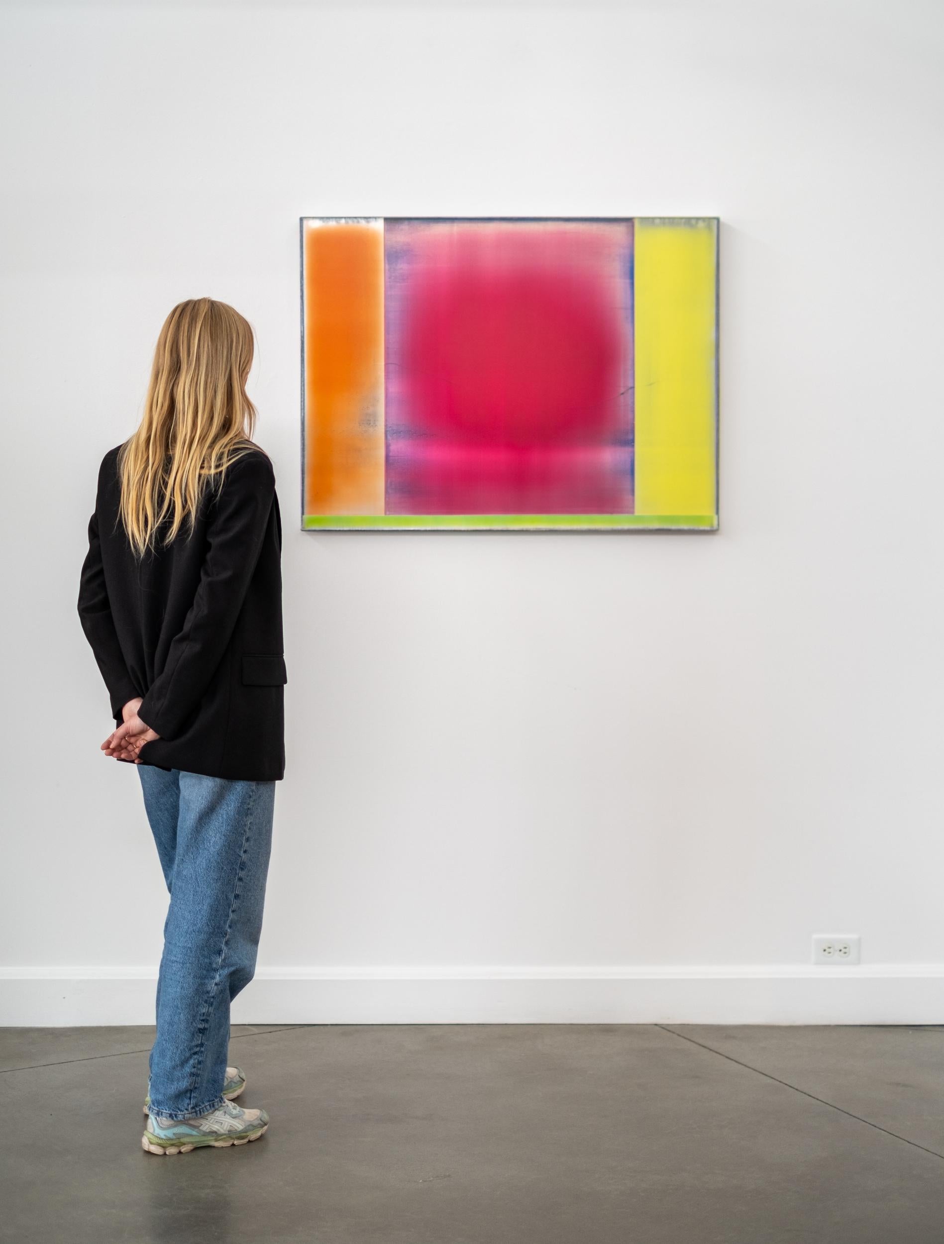 That Passion - minimal, contemporary, abstract, acrylic on canvas - Painting by Alice Teichert