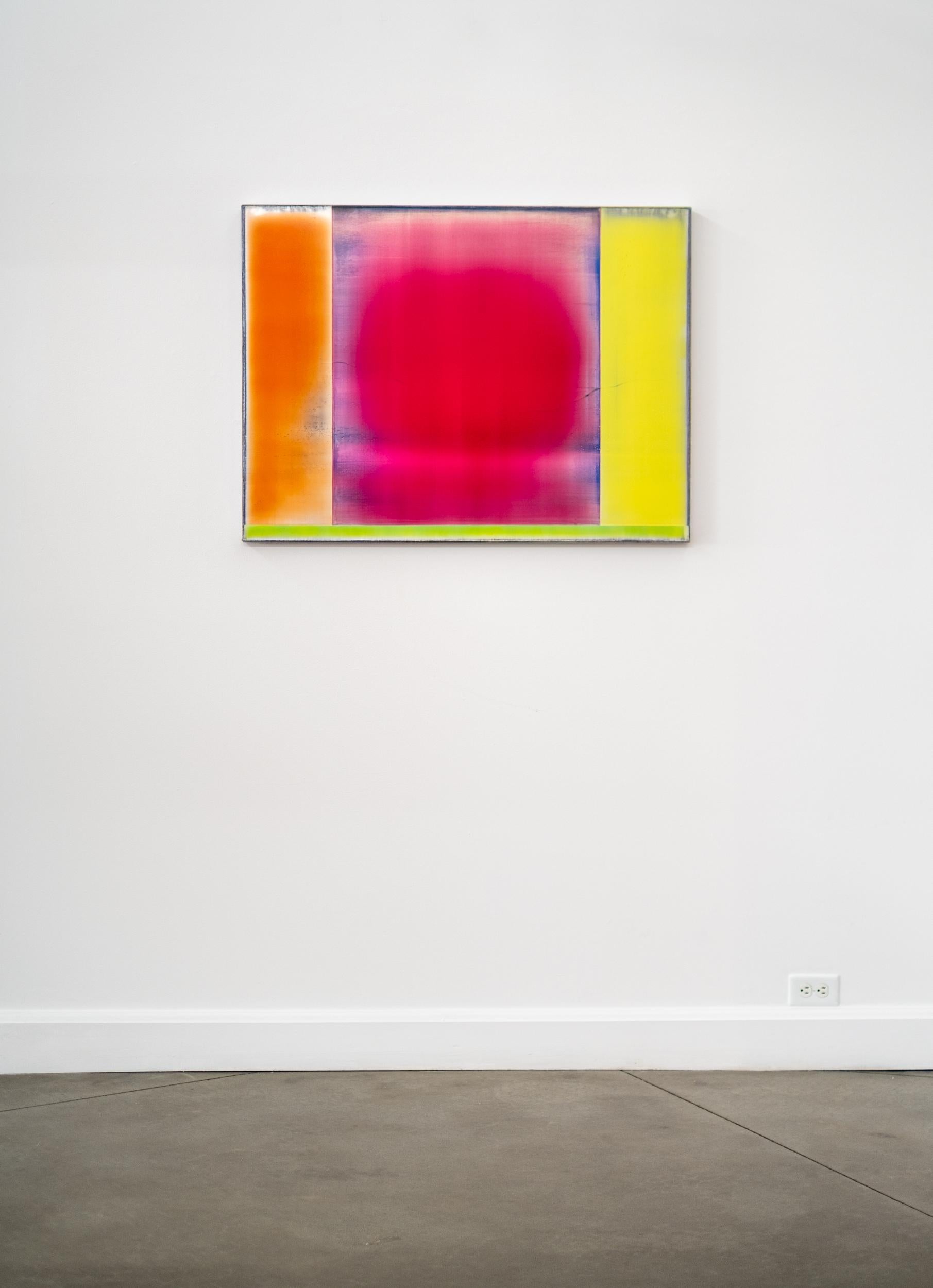 That Passion - minimal, contemporary, abstract, acrylic on canvas - Contemporary Painting by Alice Teichert