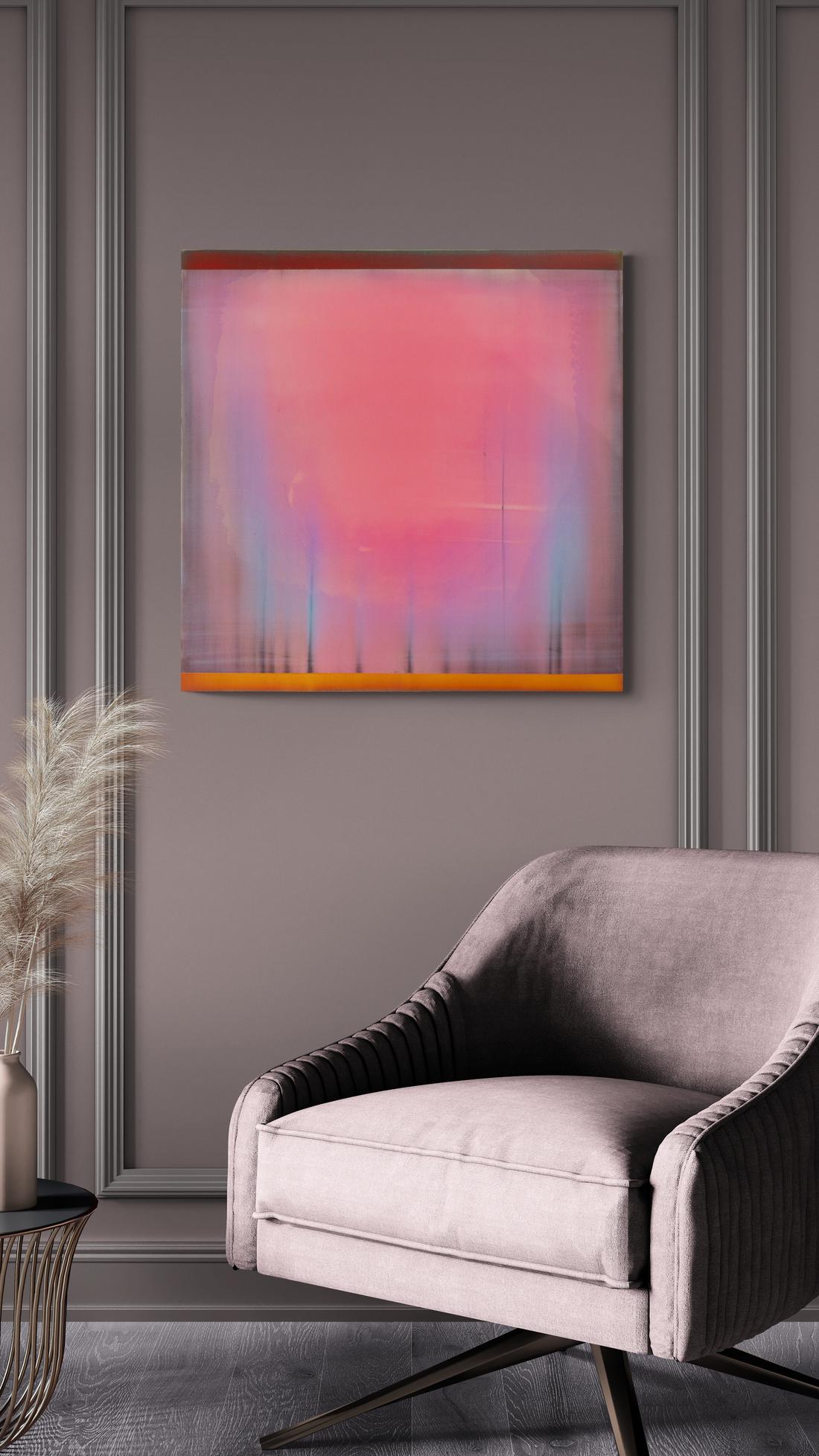 What Do You Say? - modern, contemporary, abstract, acrylic on canvas im Angebot 8