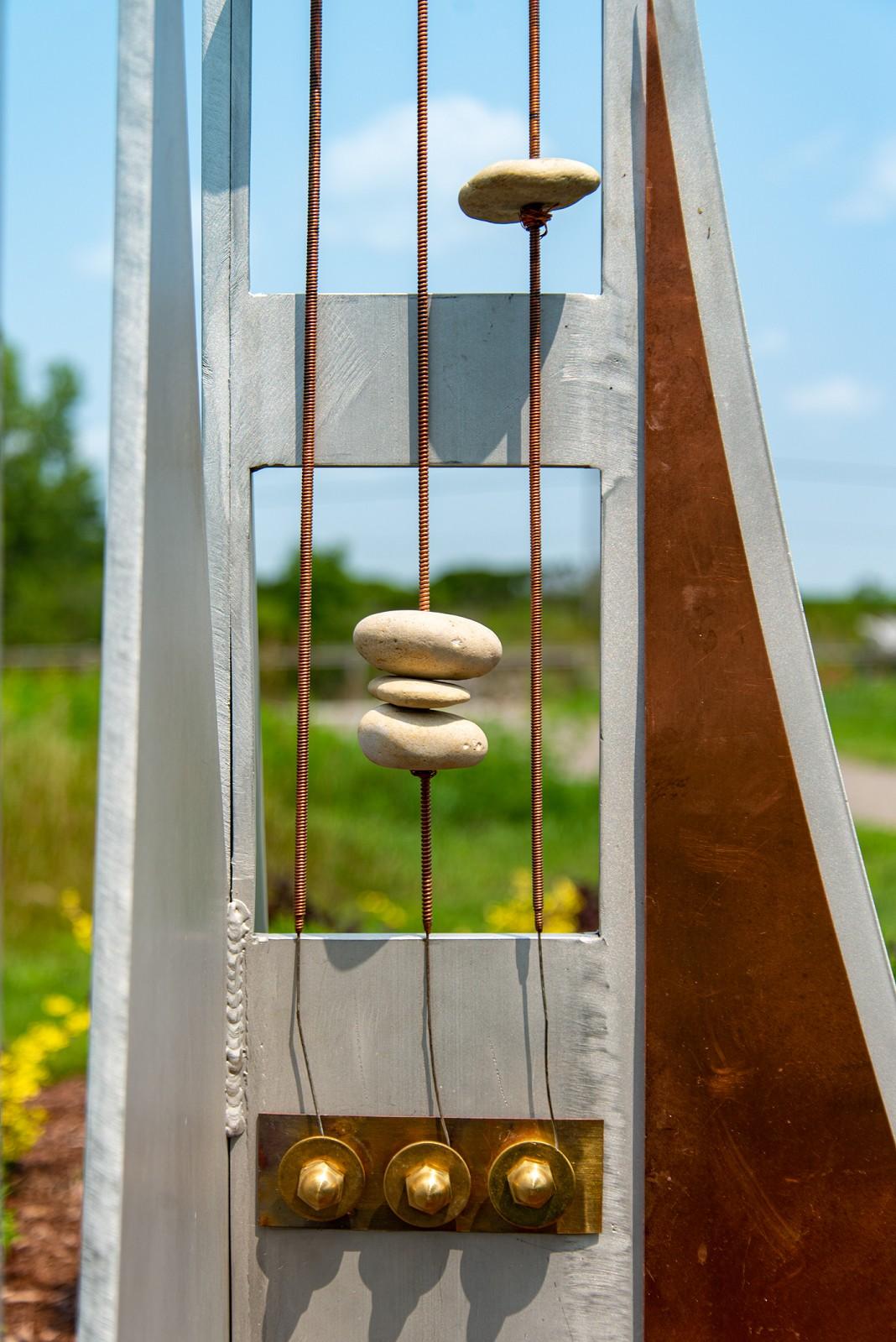 outdoor copper sculpture