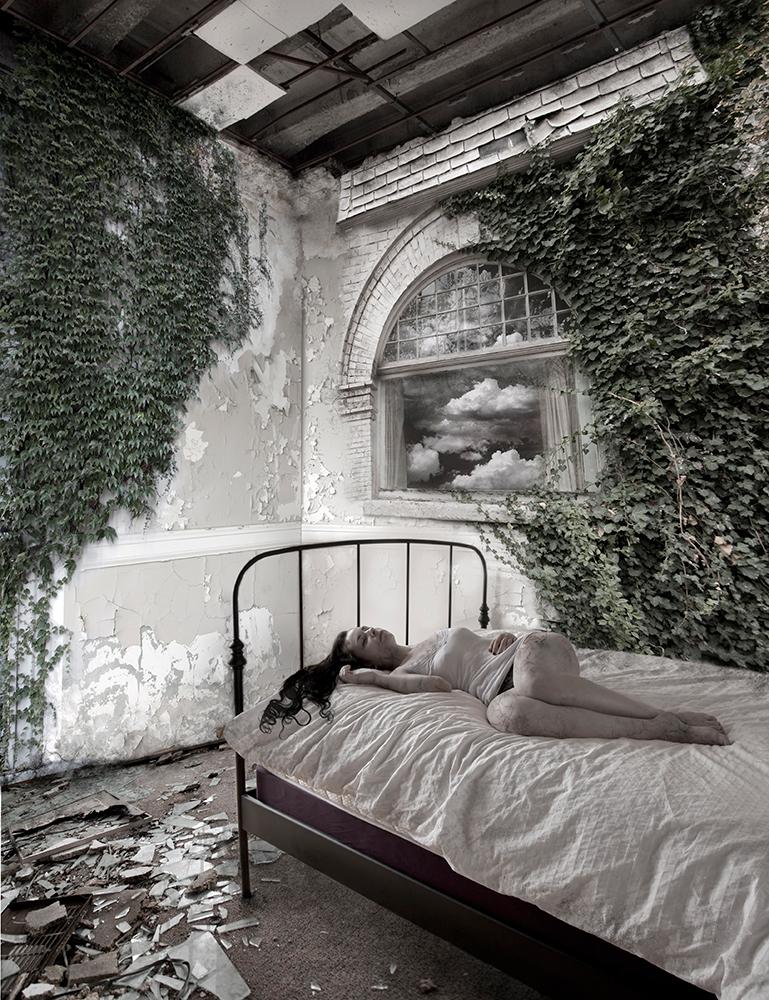 Alice Zilberberg Black and White Photograph - Sleeping Beauty