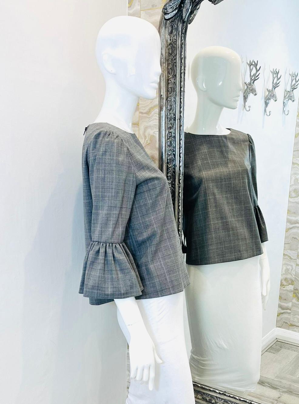 Grigio Top in lana vergine Alice + Olivia in vendita