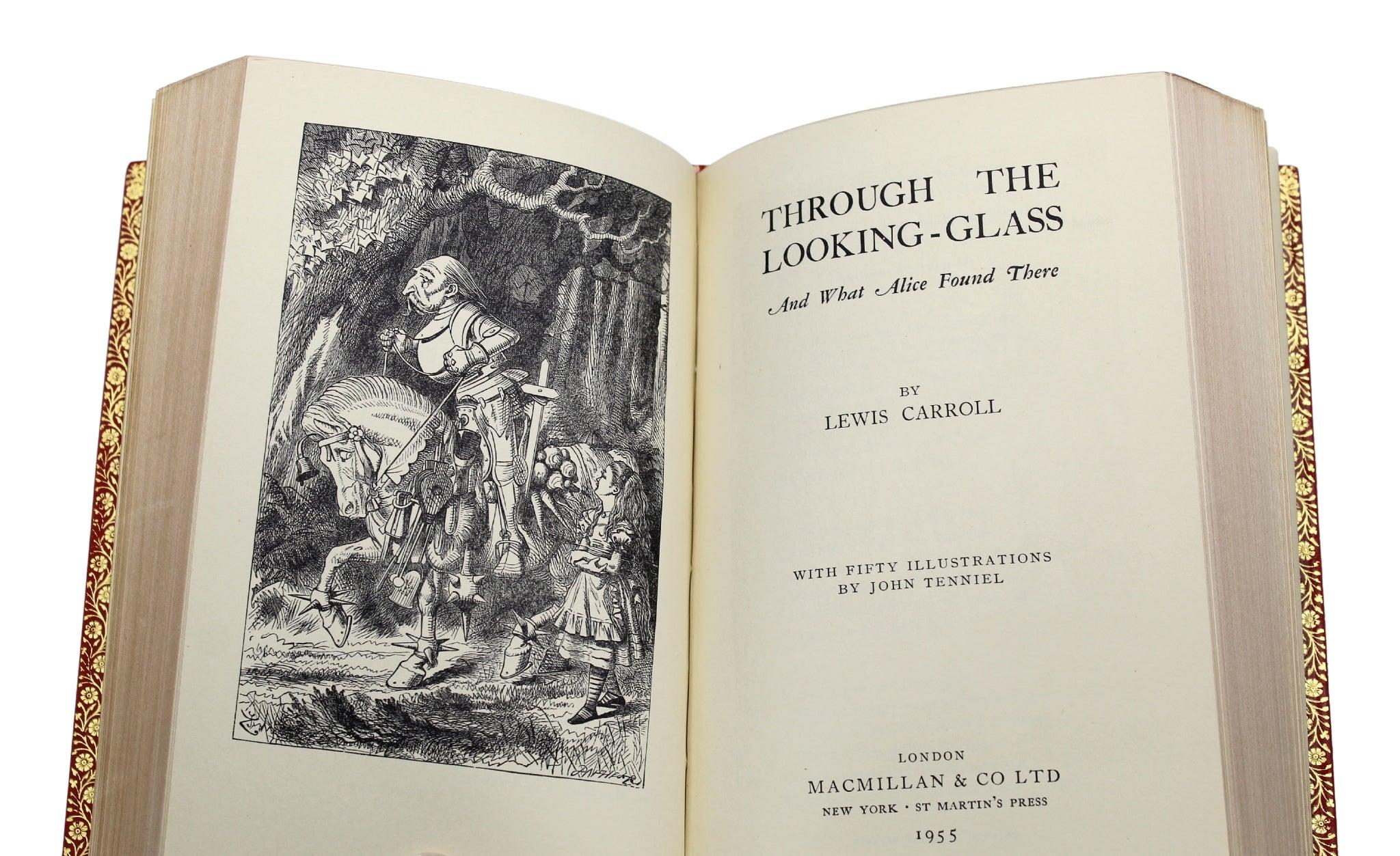 Les aventures d'Alice au pays des merveilles et à travers le regard de Lewis Carroll en vente 3