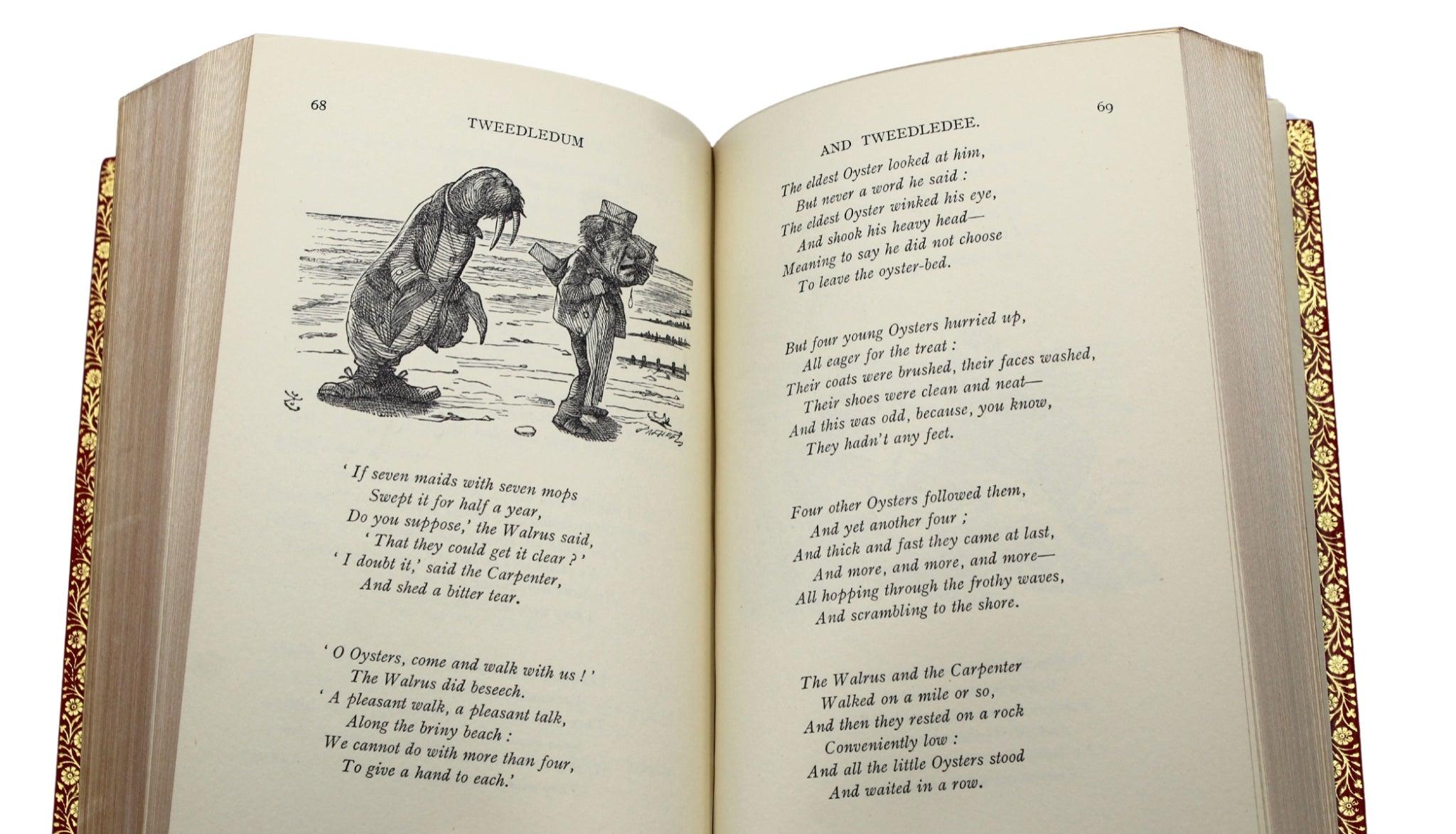 Les aventures d'Alice au pays des merveilles et à travers le regard de Lewis Carroll en vente 5