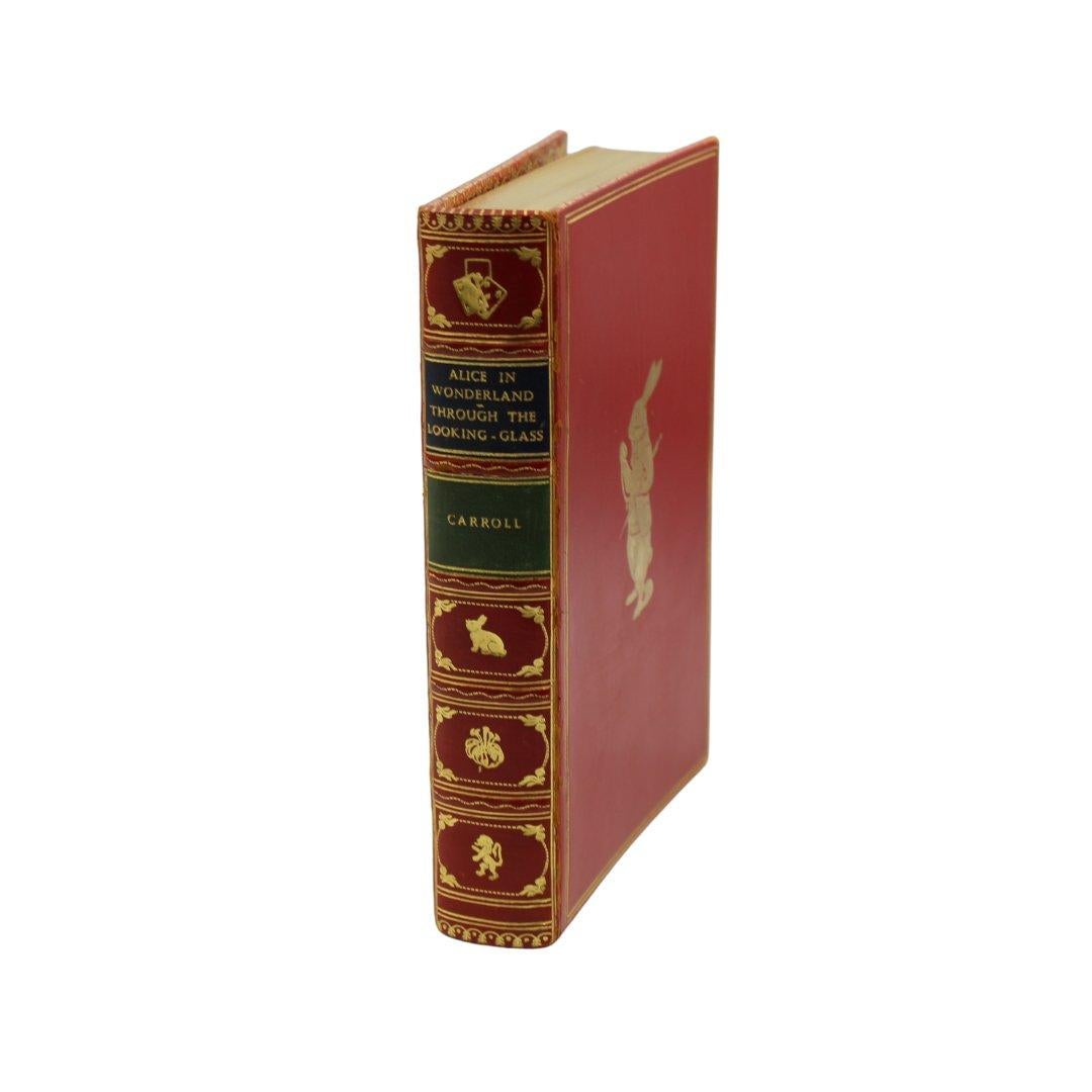 Anglais Les aventures d'Alice au pays des merveilles et à travers le regard de Lewis Carroll en vente