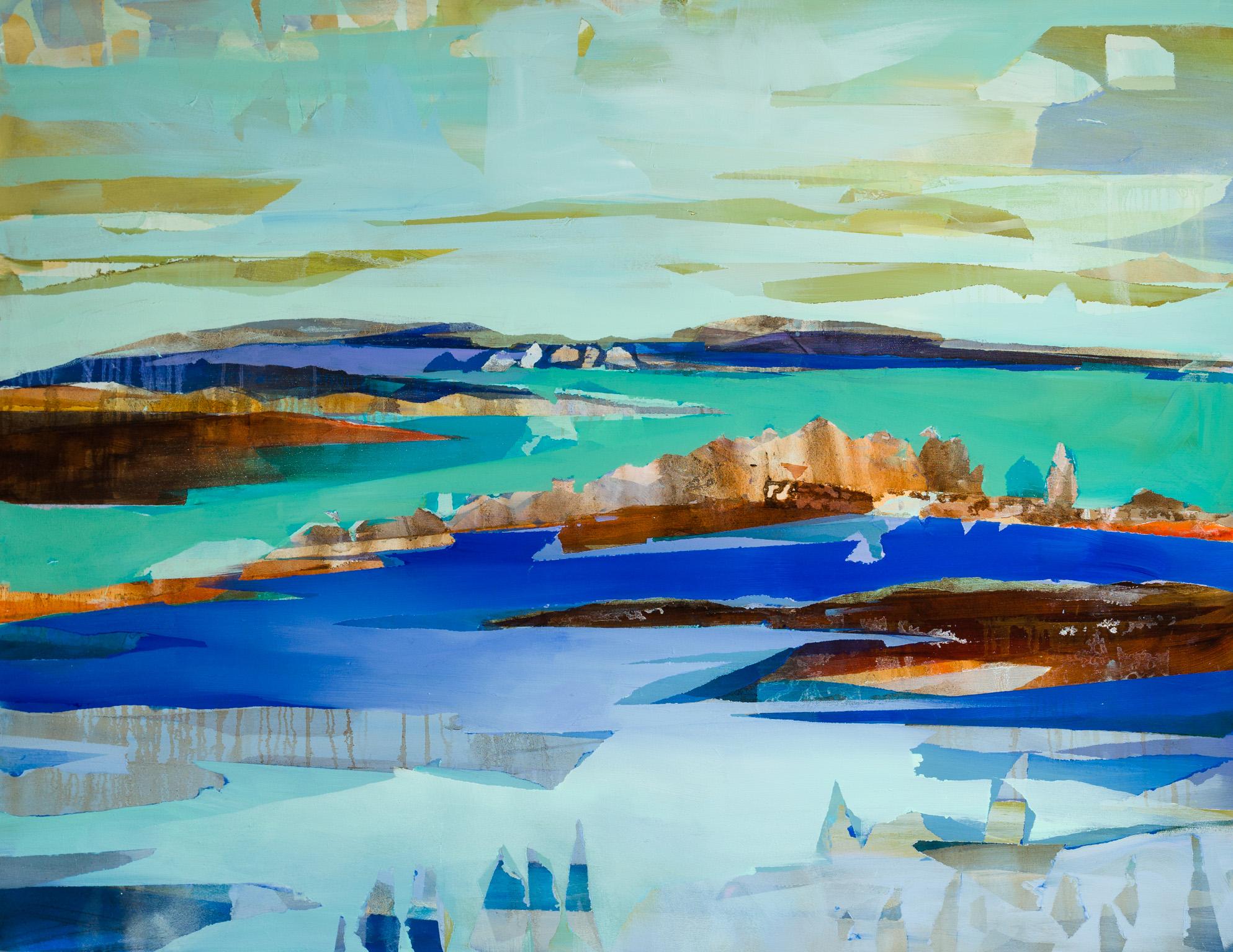 Wetlands - Painting by Alicia Armstrong