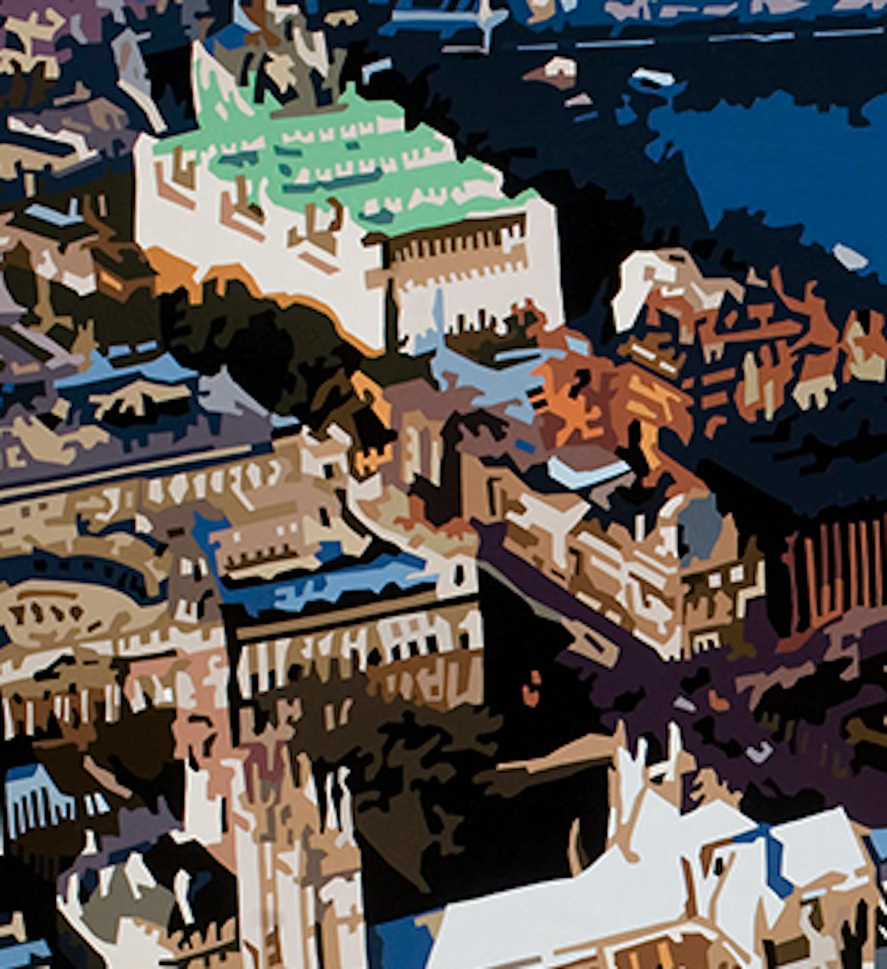 Above Westminster IX, London, Alicia Dubnyckyj, Original Cityscape Painting For Sale 3