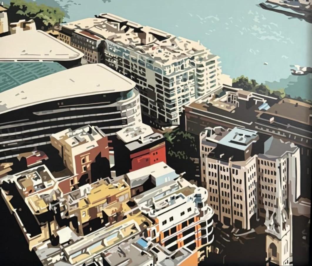 Tower Bridge - Painting by Alicia Dubnyckyj