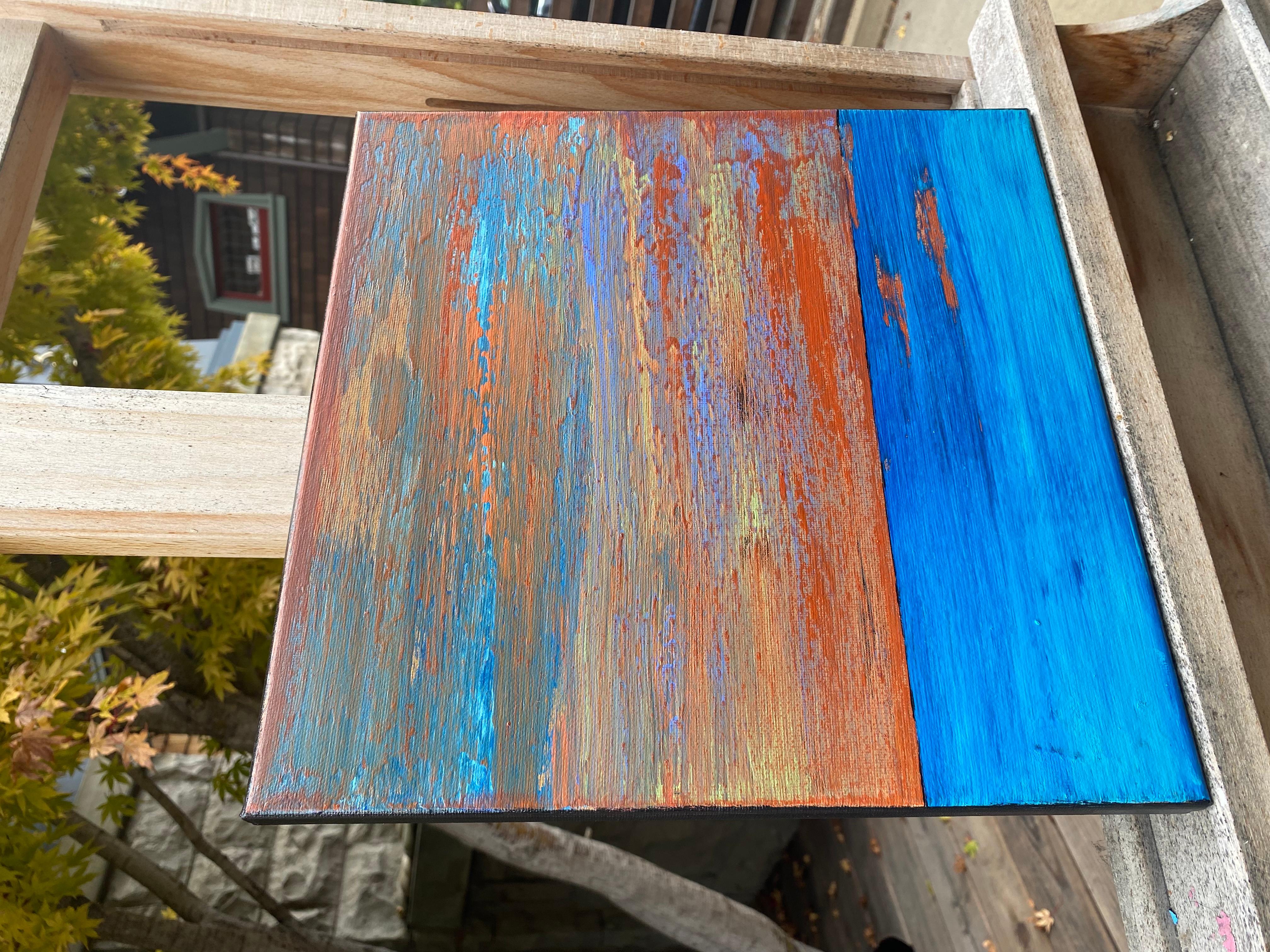 Sfondamento, Pittura astratta - Painting di Alicia Dunn