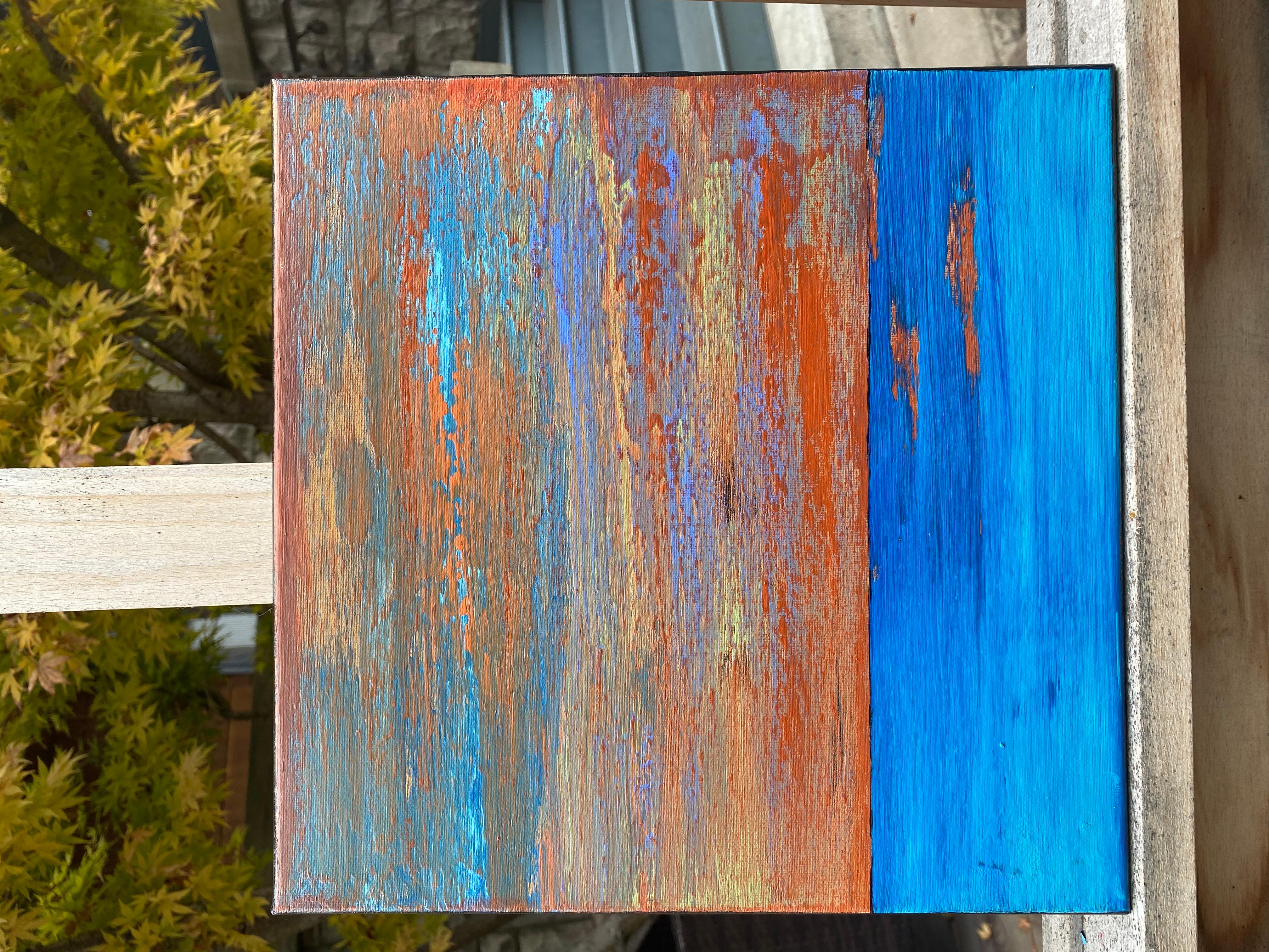 Sfondamento, Pittura astratta - Painting Astratto di Alicia Dunn