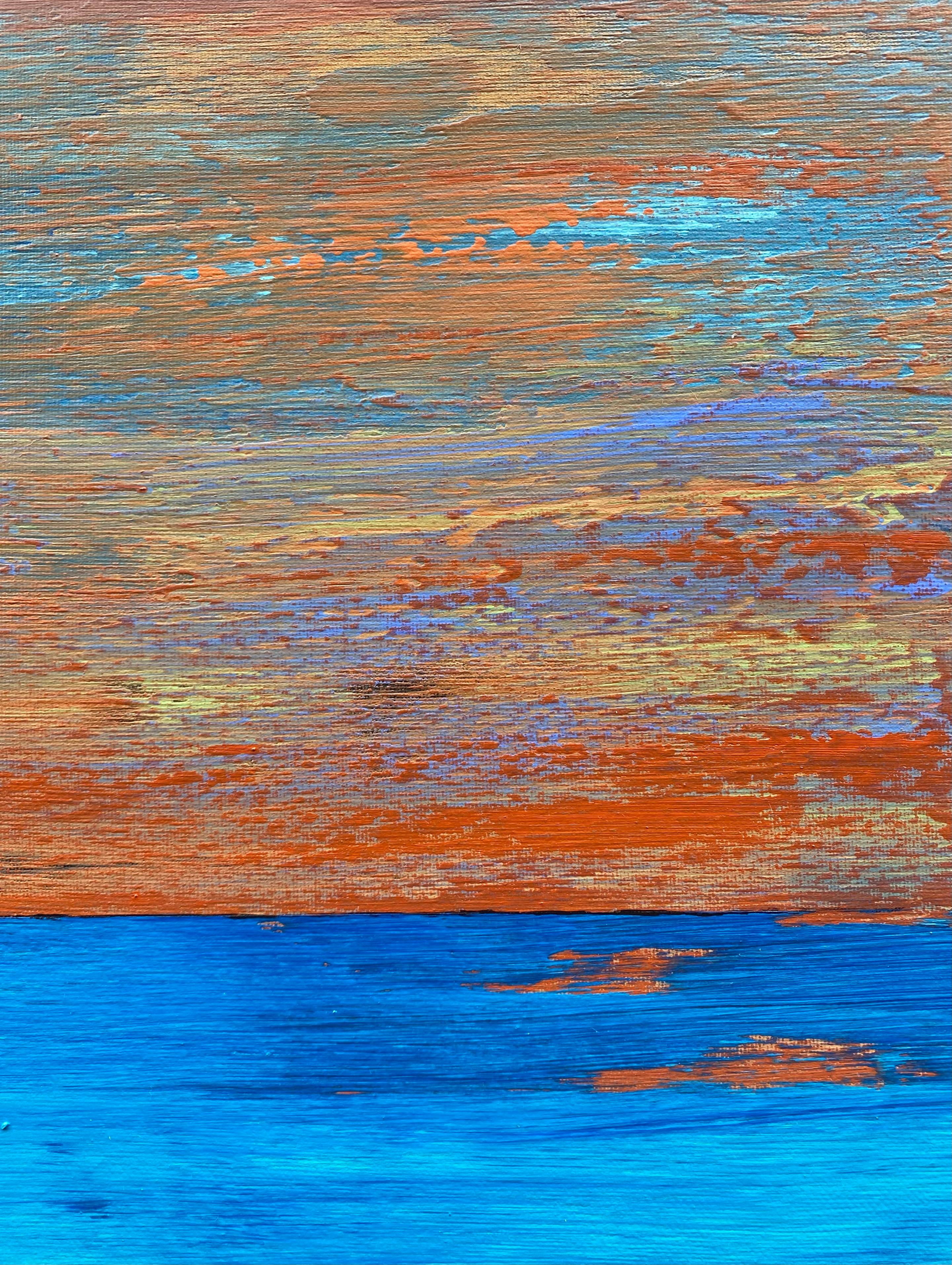 Sfondamento, Pittura astratta - Abstract Painting Marrone di Alicia Dunn