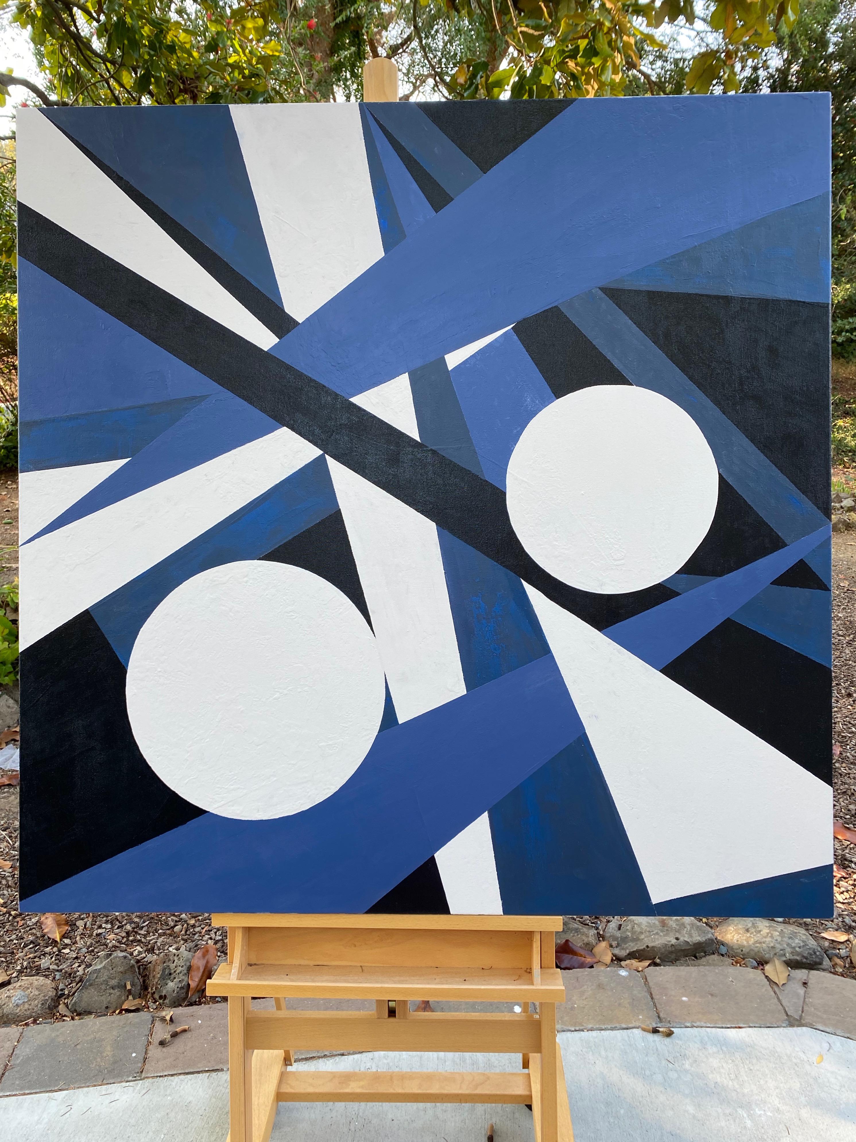 Dynamic Interaction II, Abstract Painting 1