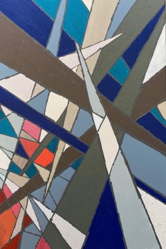 Jagged Edges, Abstract Painting