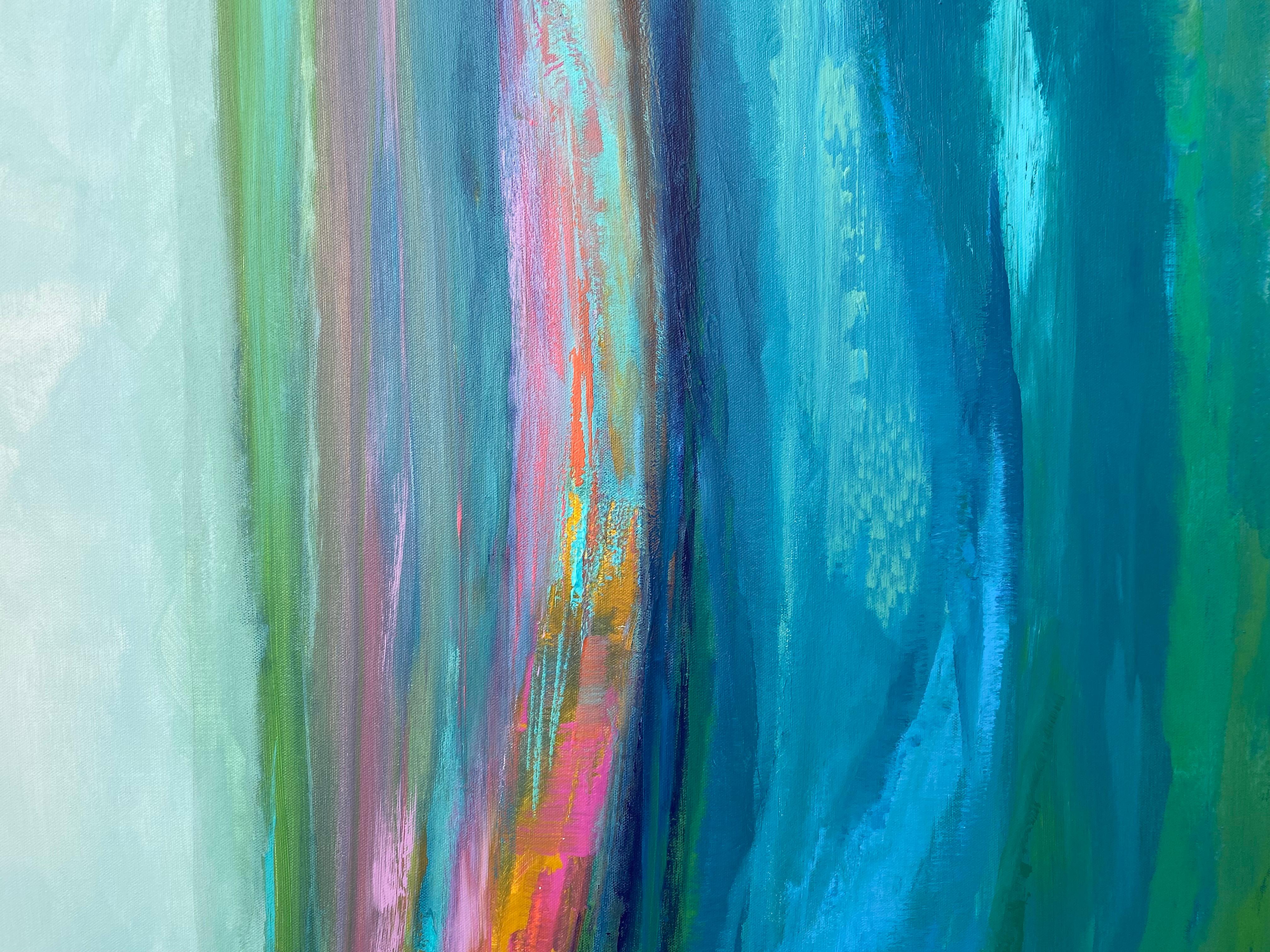 Spring's Arrival, Abstract Painting For Sale 2