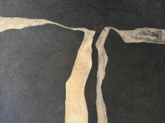 ABSTRACT Black Tones Lines Froms Artwork Artist Alicia Gimeno 2025
