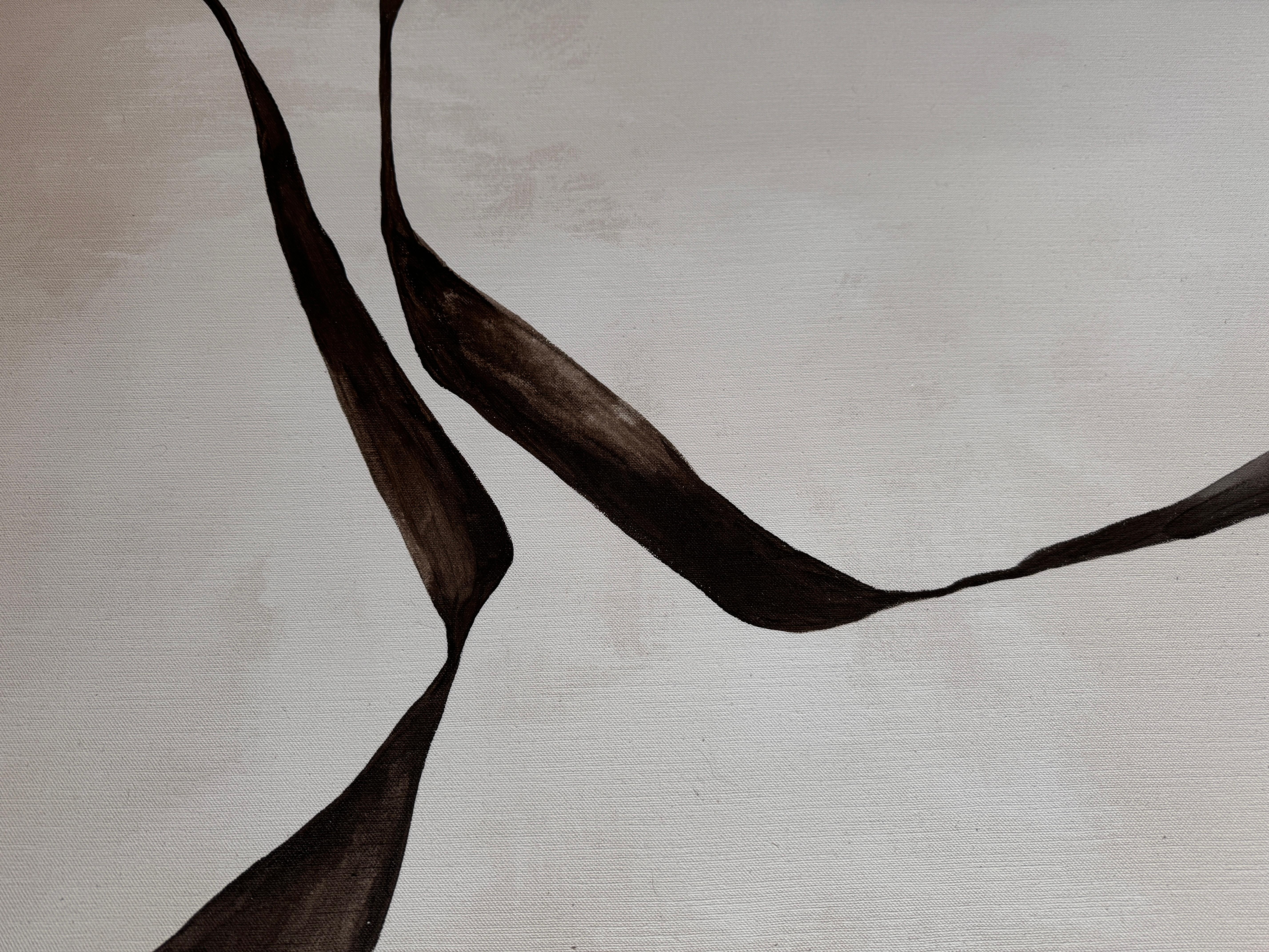 RESUMEN Minimalismo Líneas Pintura  Artista española Alicia Gimeno 2024 en venta 1