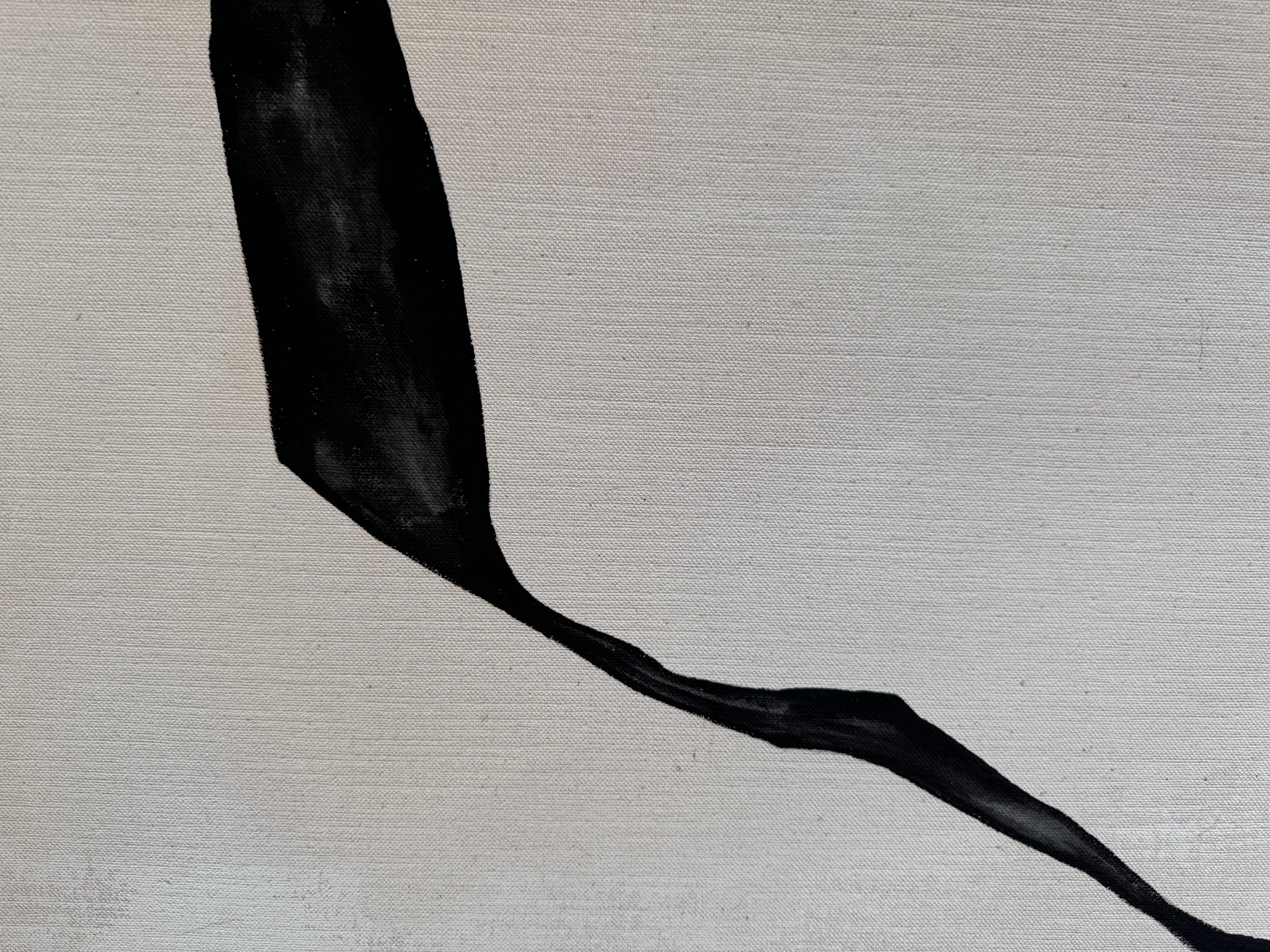 RESUMEN Minimalismo Líneas Pintura  Artista española Alicia Gimeno 2024 en venta 3