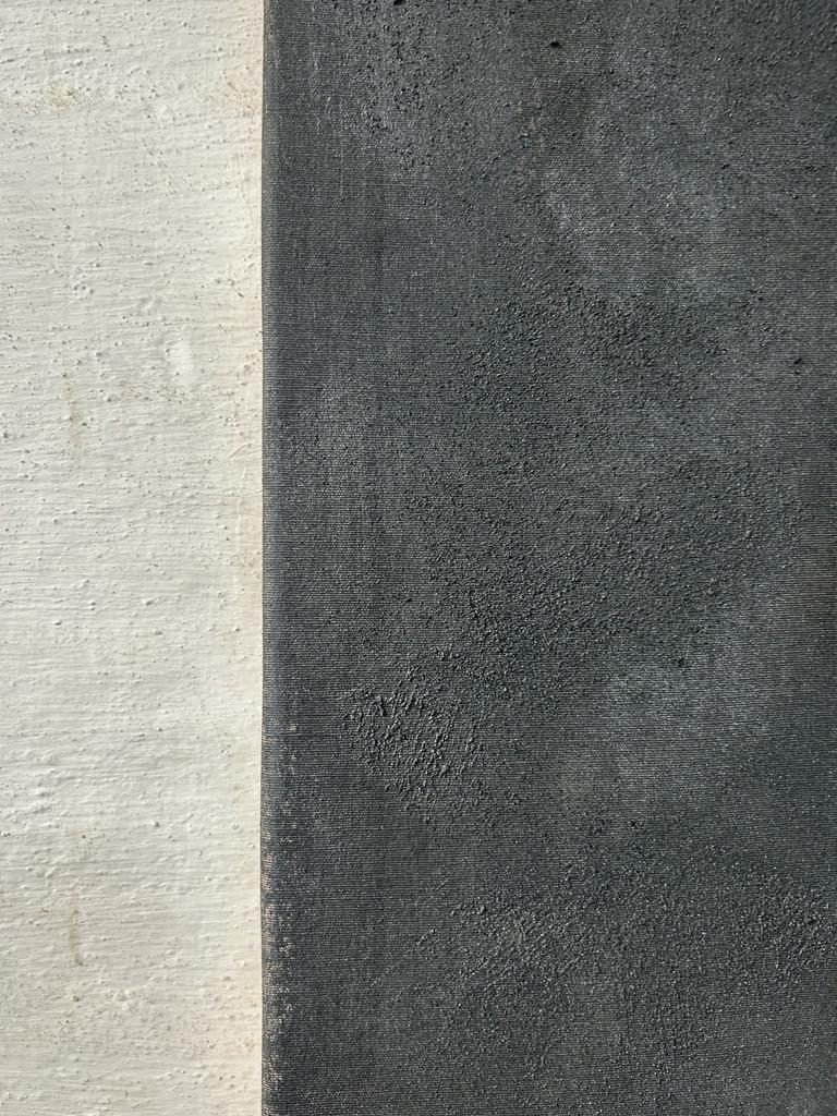 ABSTRACT Pittura con texture nera Artista spagnola Alicia Gimeno 2023 3