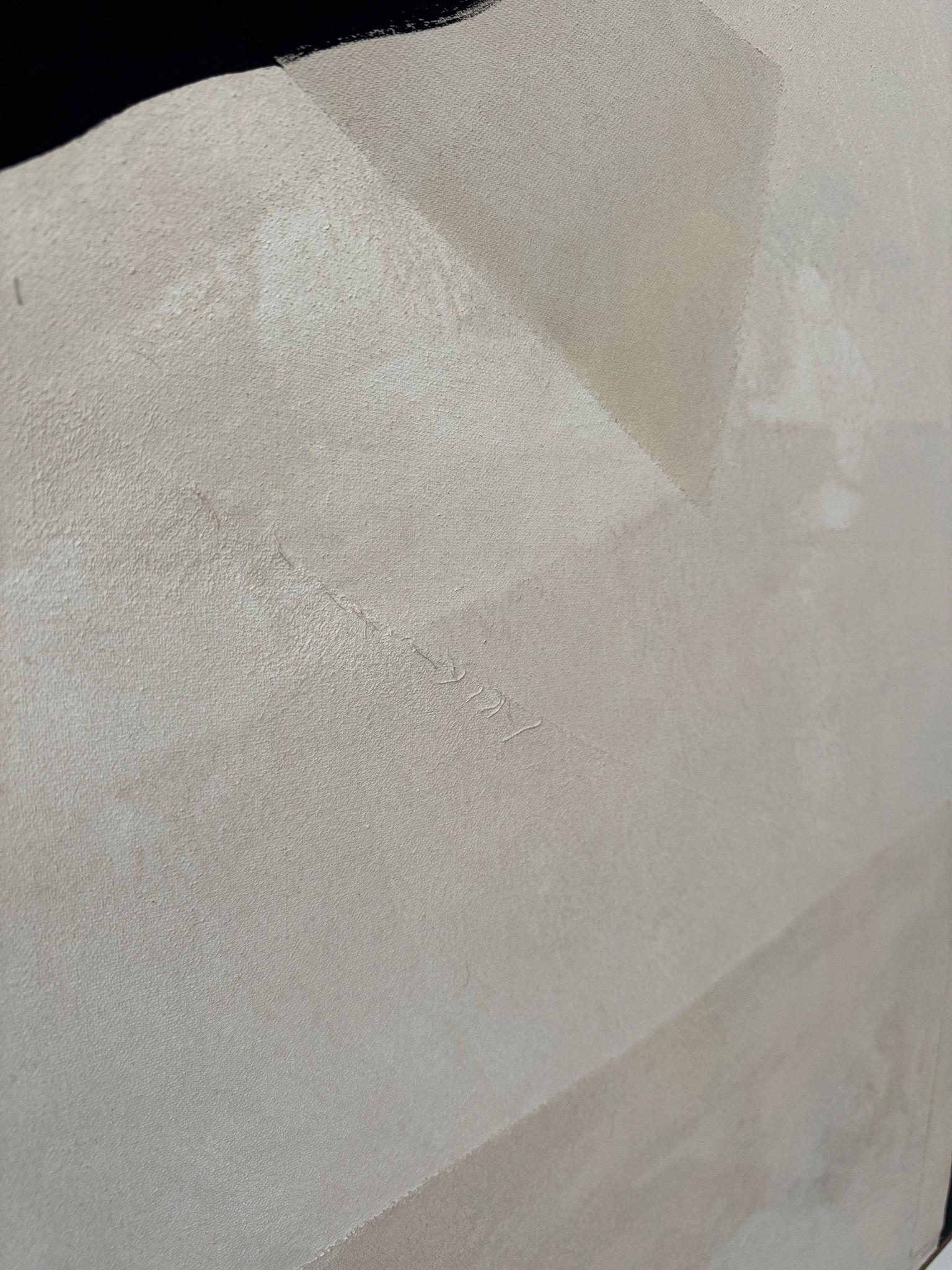 ABSTRACT  Gemälde Gestische Linien Dunkle Erde Spanische Künstlerin Alicia Gimeno, NEU im Angebot 2