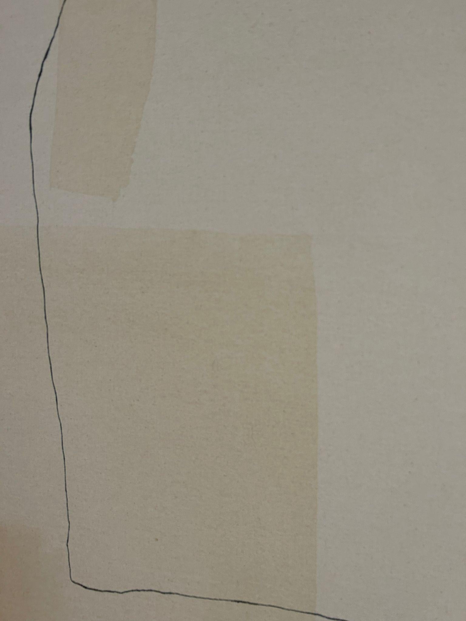 ABSTRACT Pittura minimalista con linee nere Artista spagnola Alicia Gimeno 2023 1
