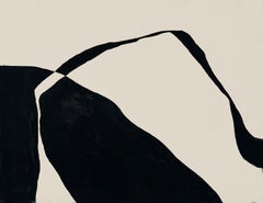 ABSTRACT Pittura spagnola Linee in bianco e nero Artista Alicia Gimeno 2023