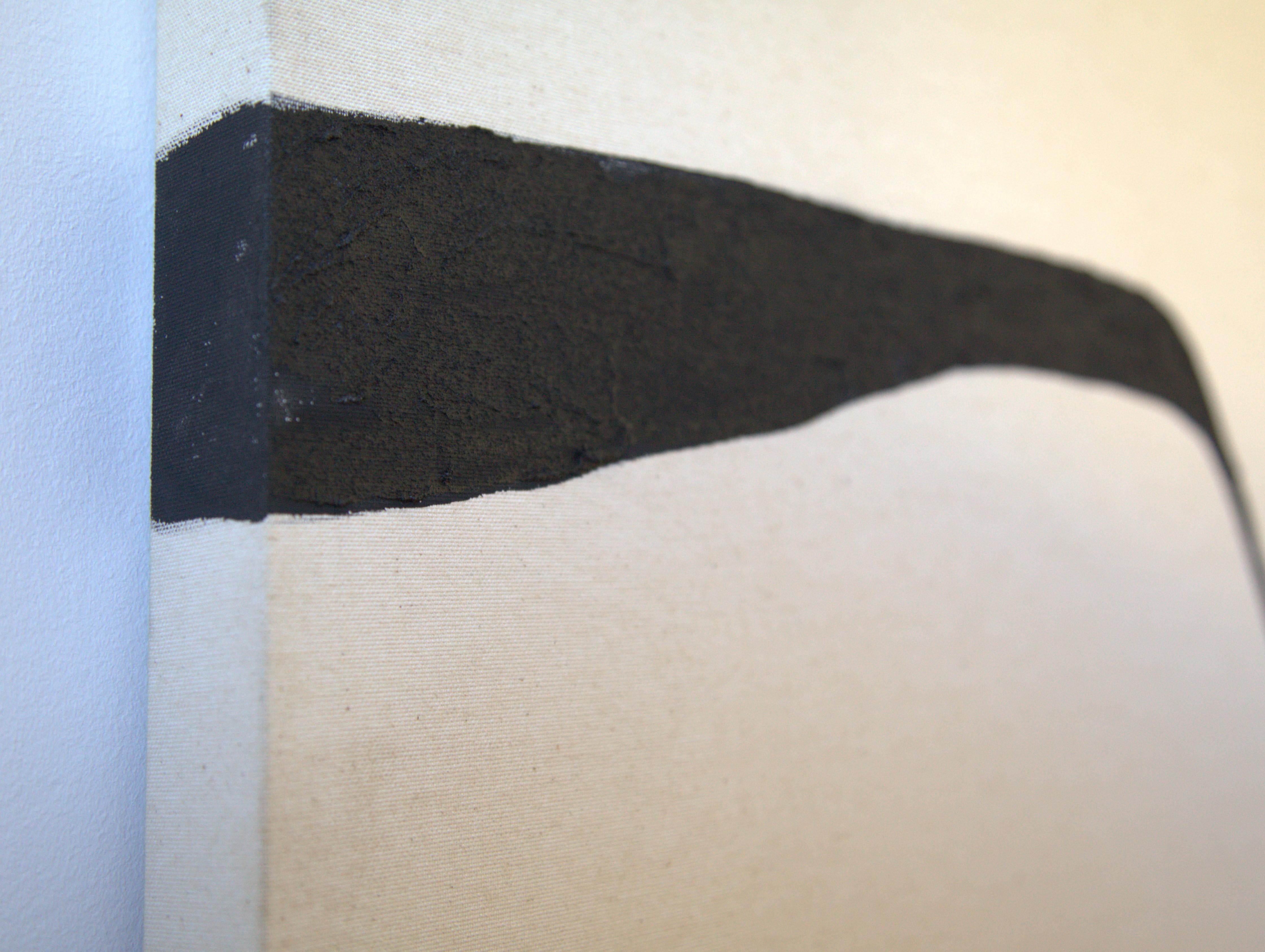 Alicia Gimeno ABSTRACT Pintura Textura Líneas Negras Artista Española