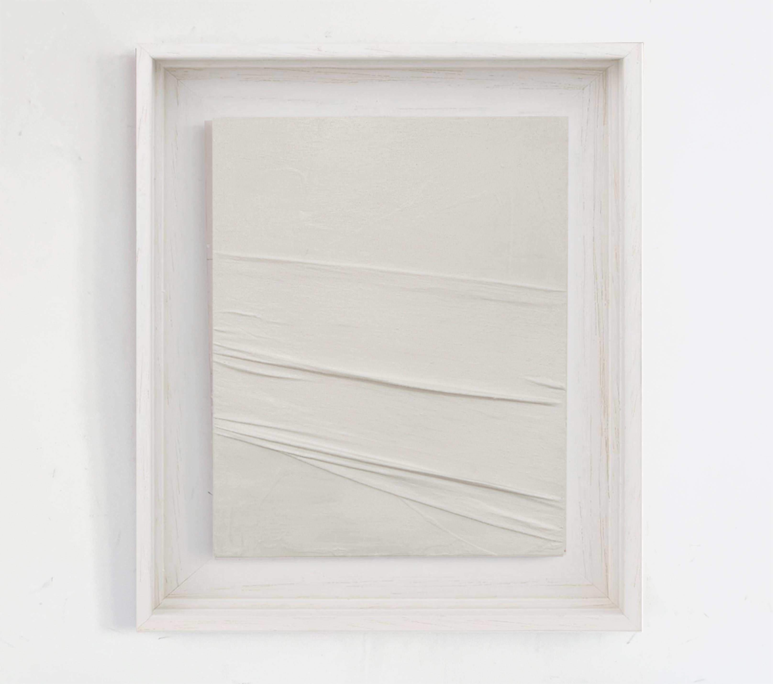 ABSTRACT White Artwork Contemporary Spanish Artist Alicia Gimeno 2024 For Sale 5