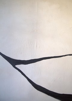 CONTEMPORARY Abstract Artwork Black Lines by Alicia Gimeno 2023