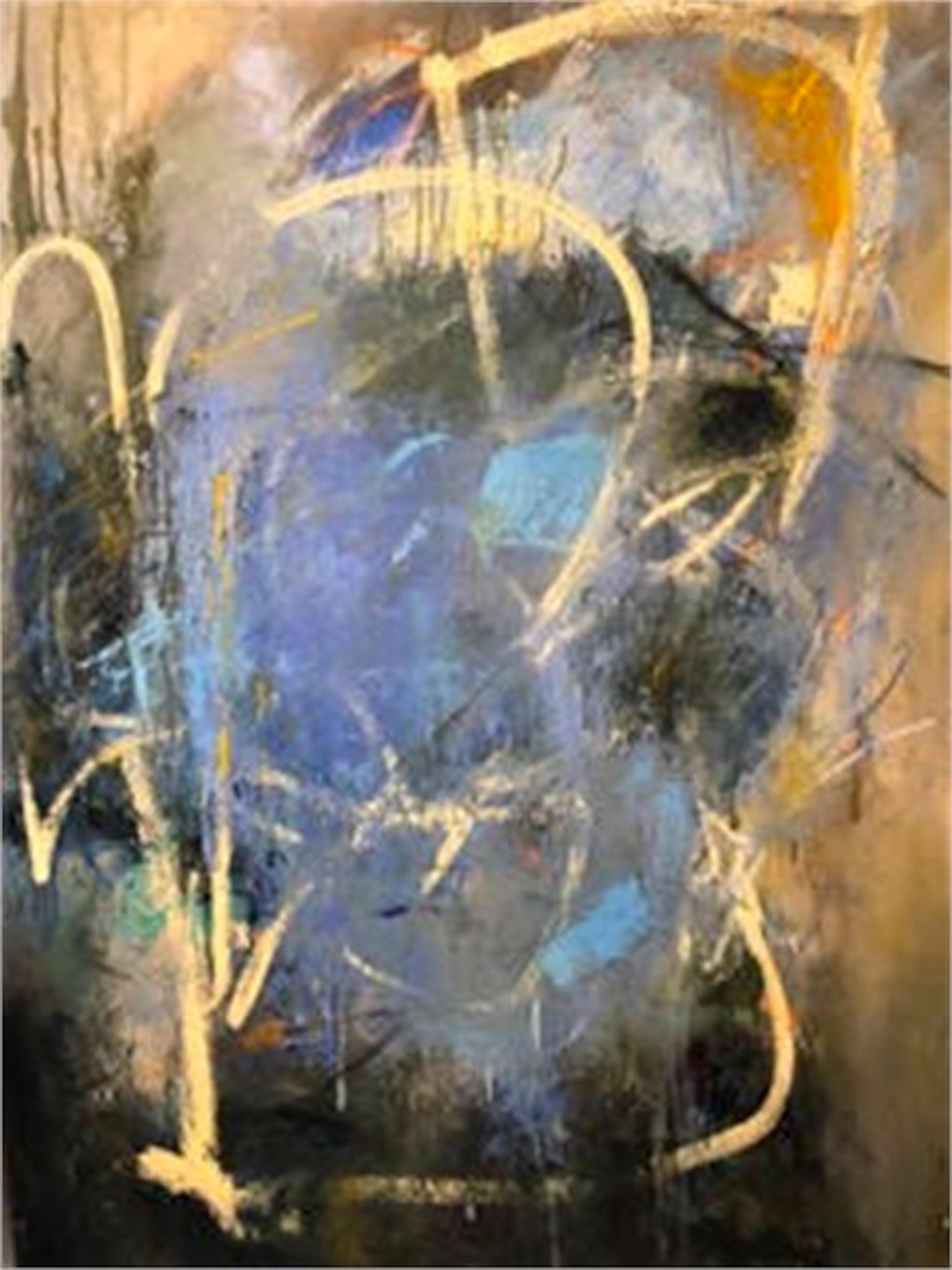 Alicia Gitlitz Abstract Painting - Be Free