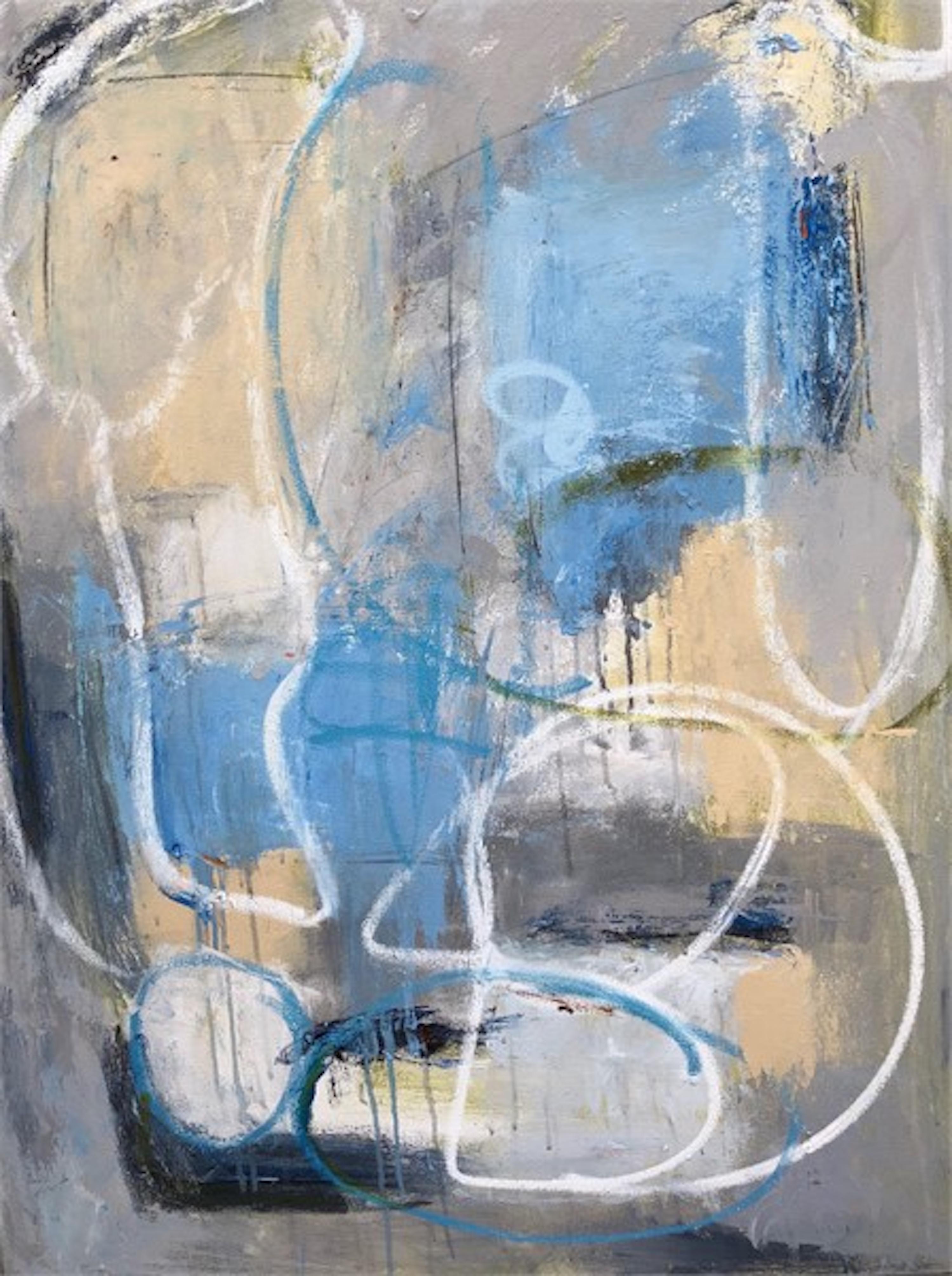 Alicia Gitlitz Abstract Painting - River of Dreams