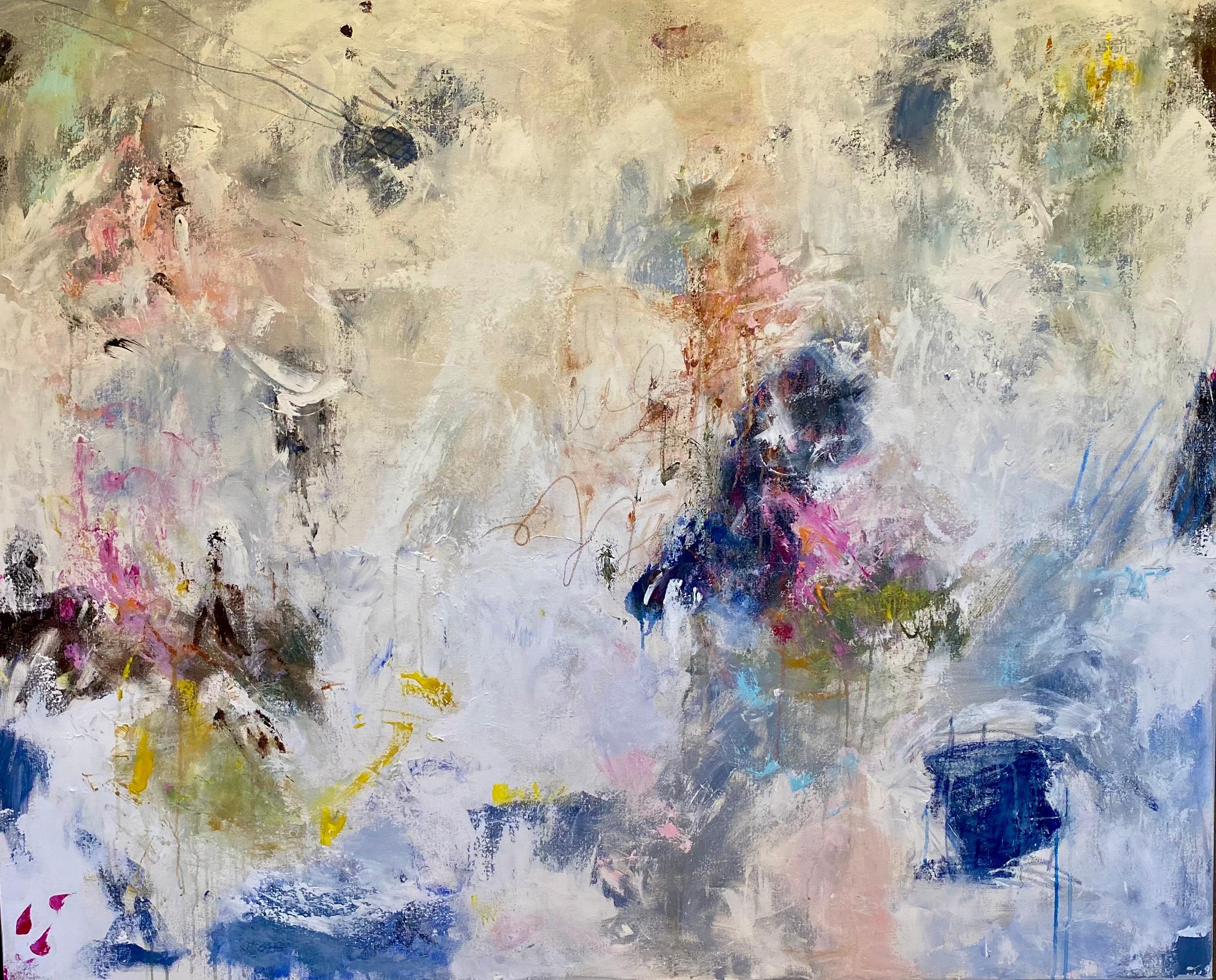 Alicia Gitlitz Abstract Painting - Love Charm