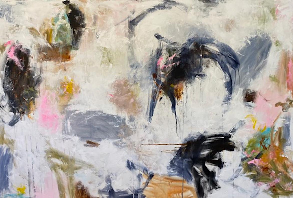 Alicia Gitlitz Abstract Painting - Spring Gala