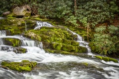 Mossy Cascade, Photograph, Archival Ink Jet