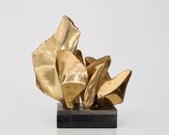 Alicia Penalba Scultura astratta in bronzo firmata AP 38/300 Le Petit Refuge