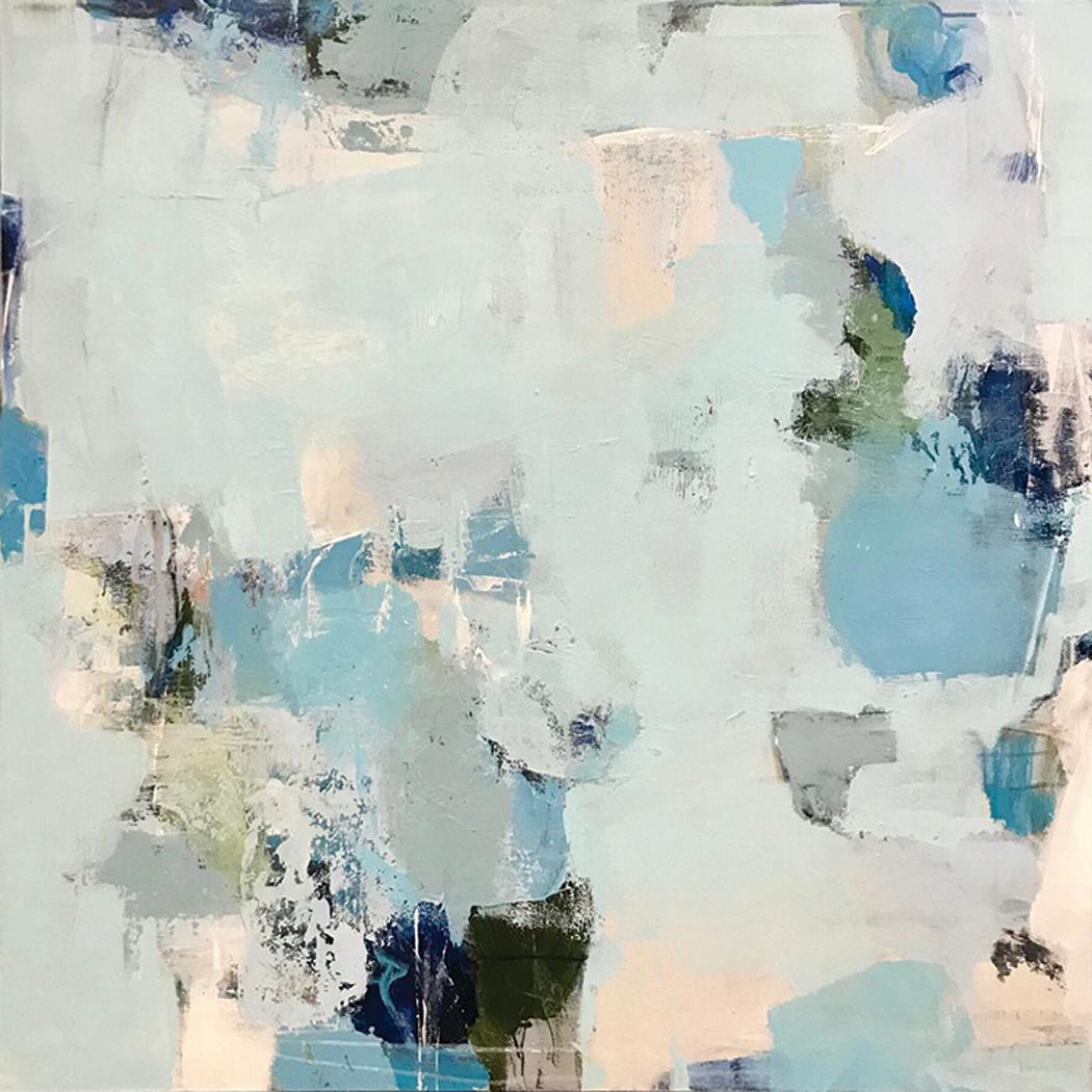 Abstract Painting Alicia Piccolo - Mostly Blue