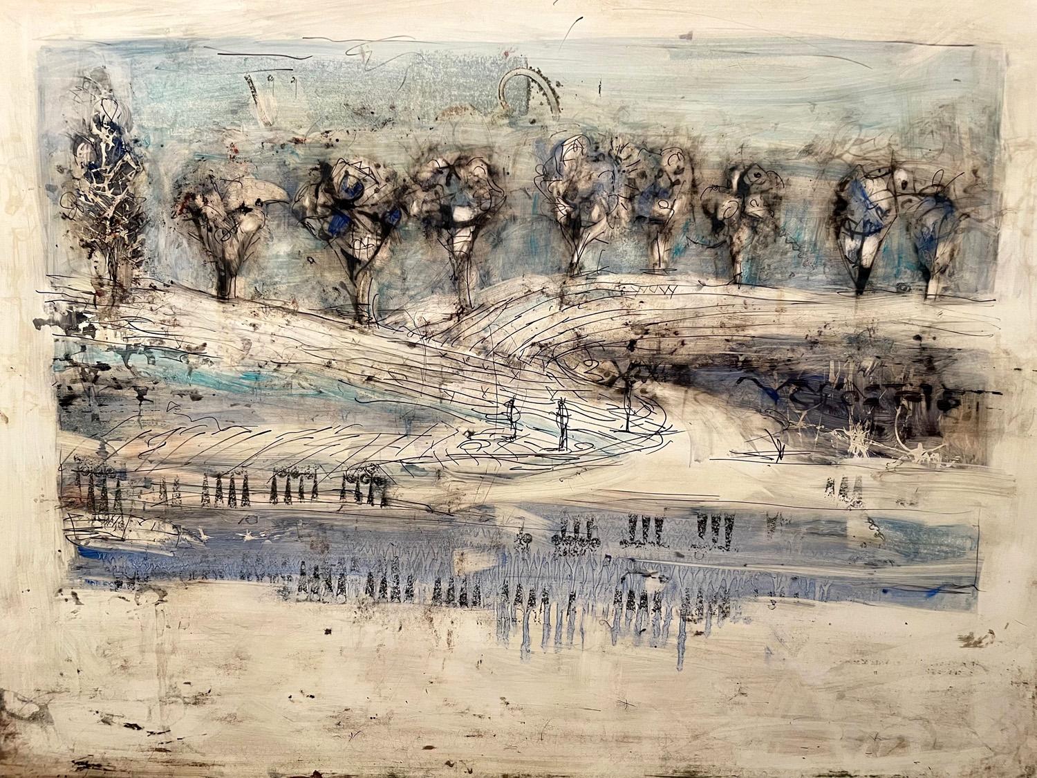 Landscape Painting di Alicia Rothman - Mattina