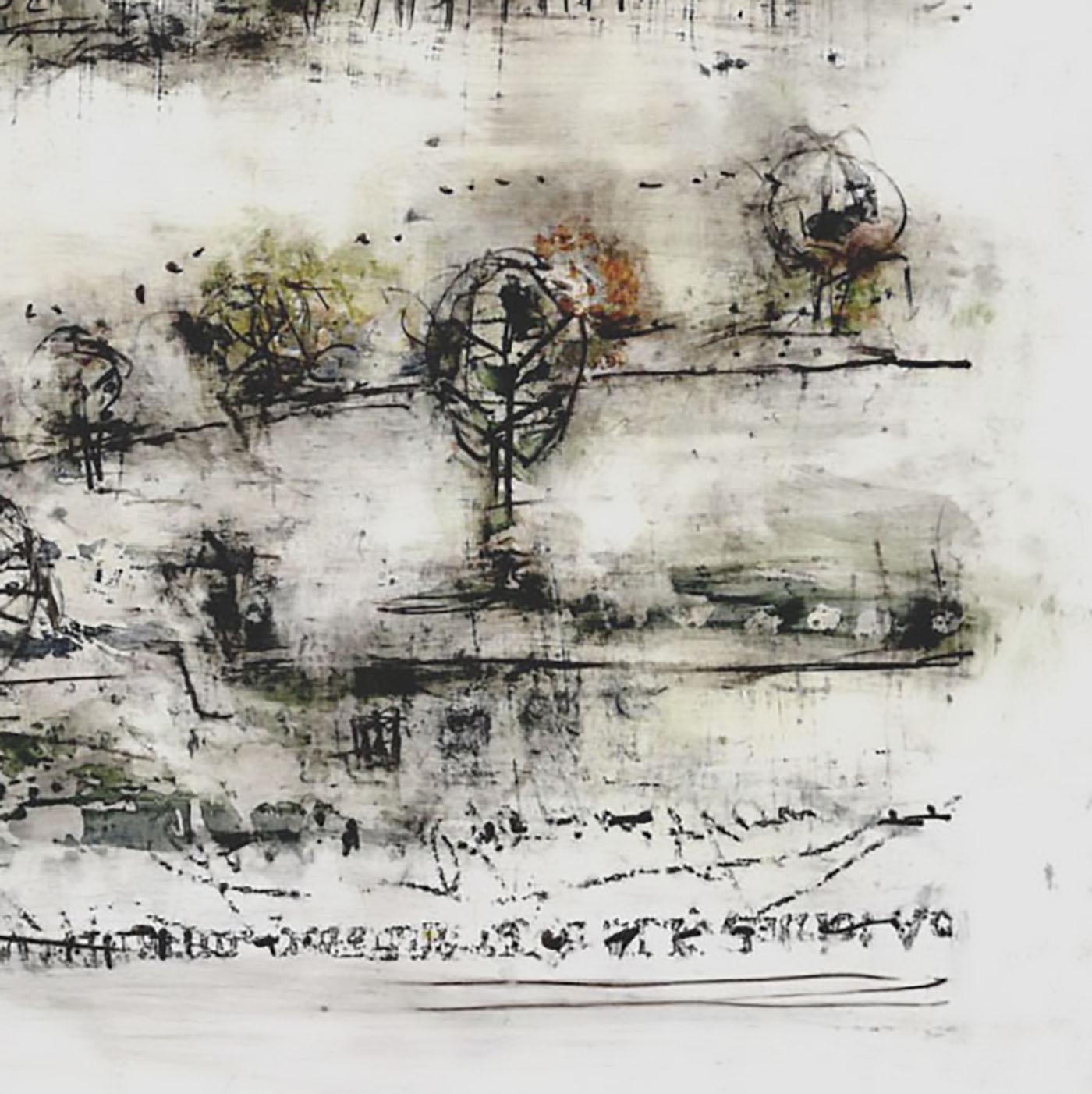 Septiembre Deshabitado - Painting de Alicia Rothman