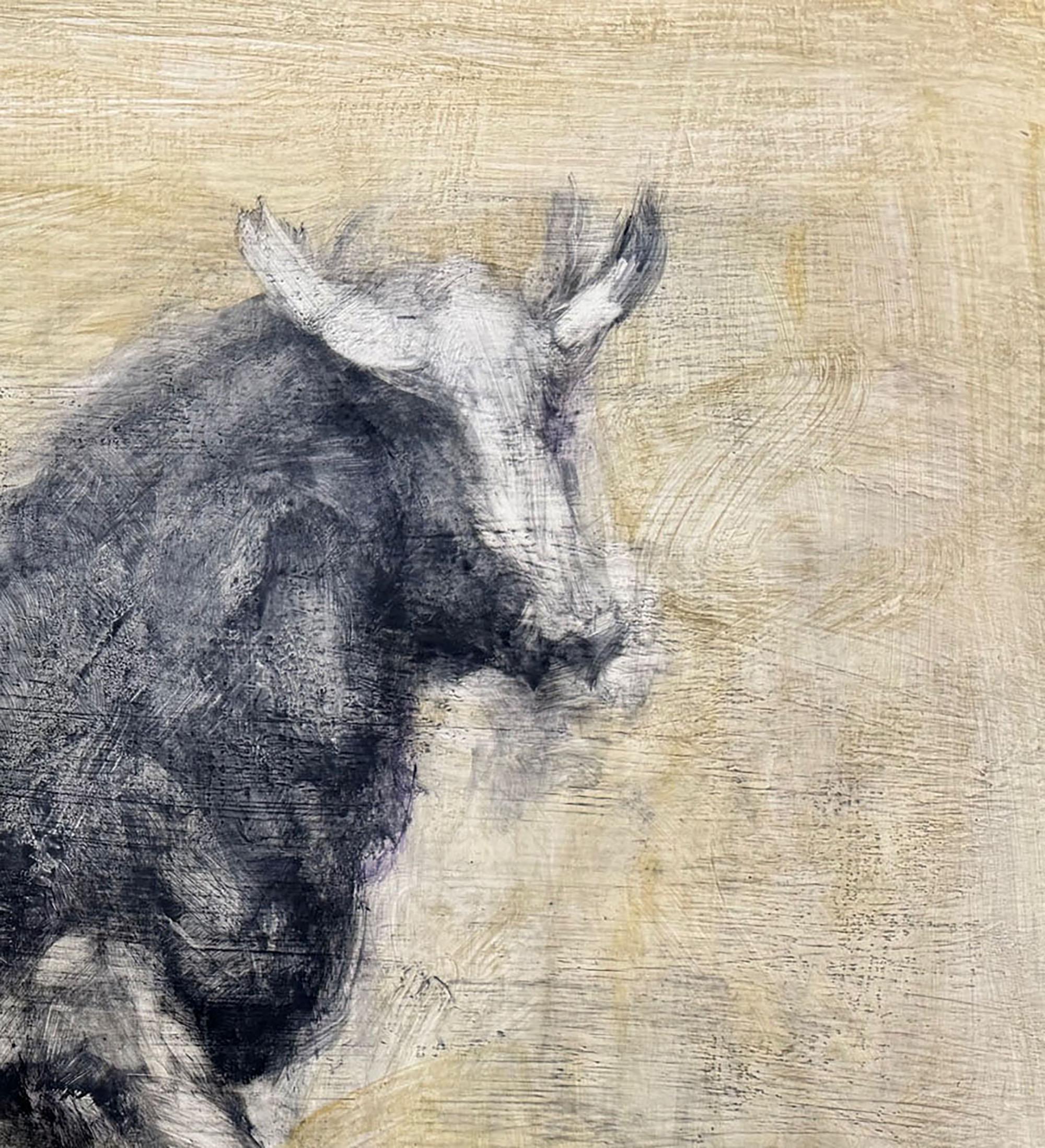 Toro de verano - Painting de Alicia Rothman