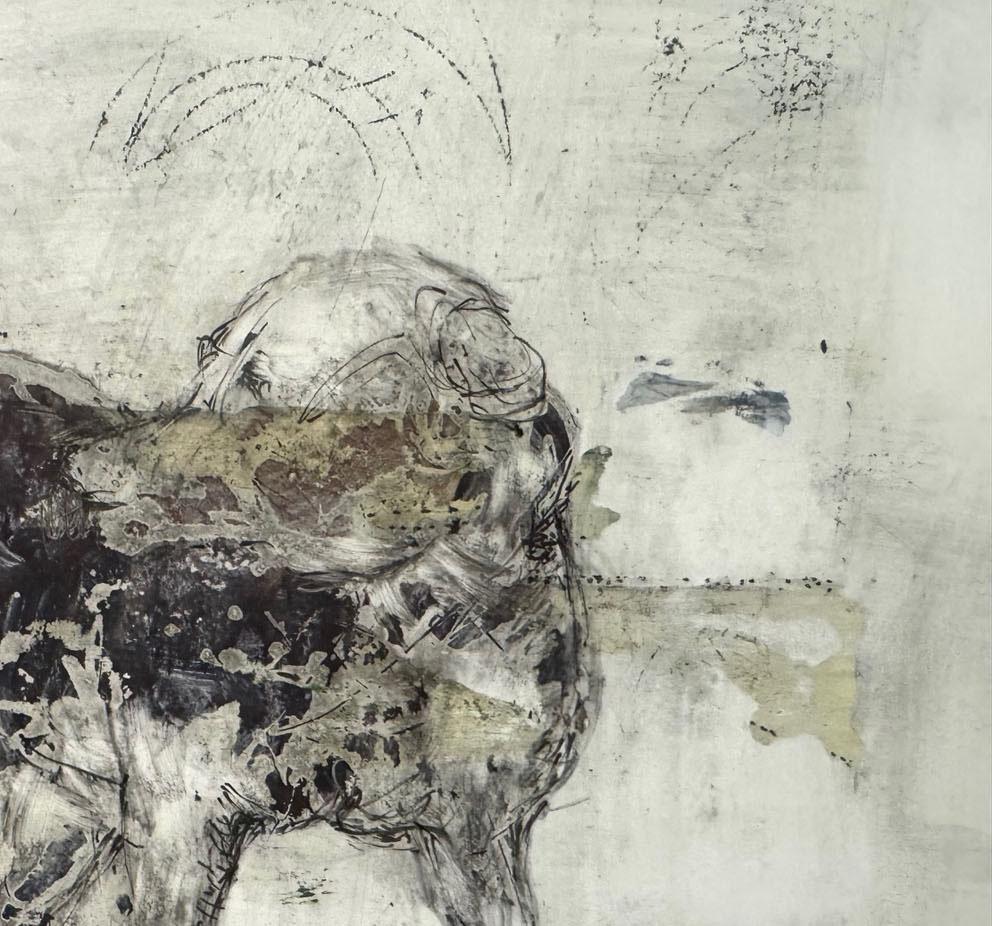Perro que gira - Painting de Alicia Rothman
