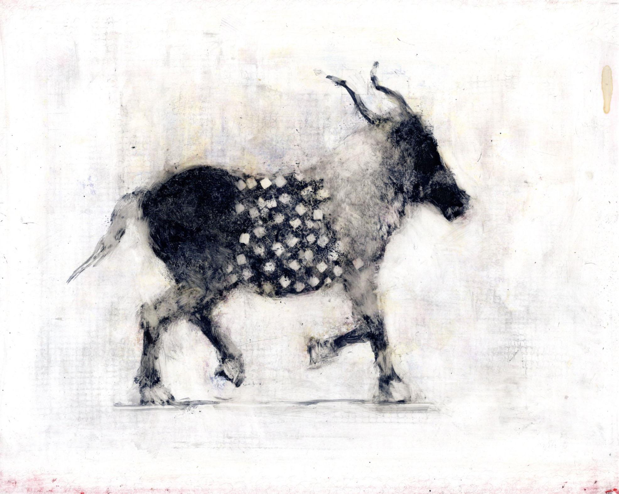 Alicia Rothman Animal Painting - Vixen