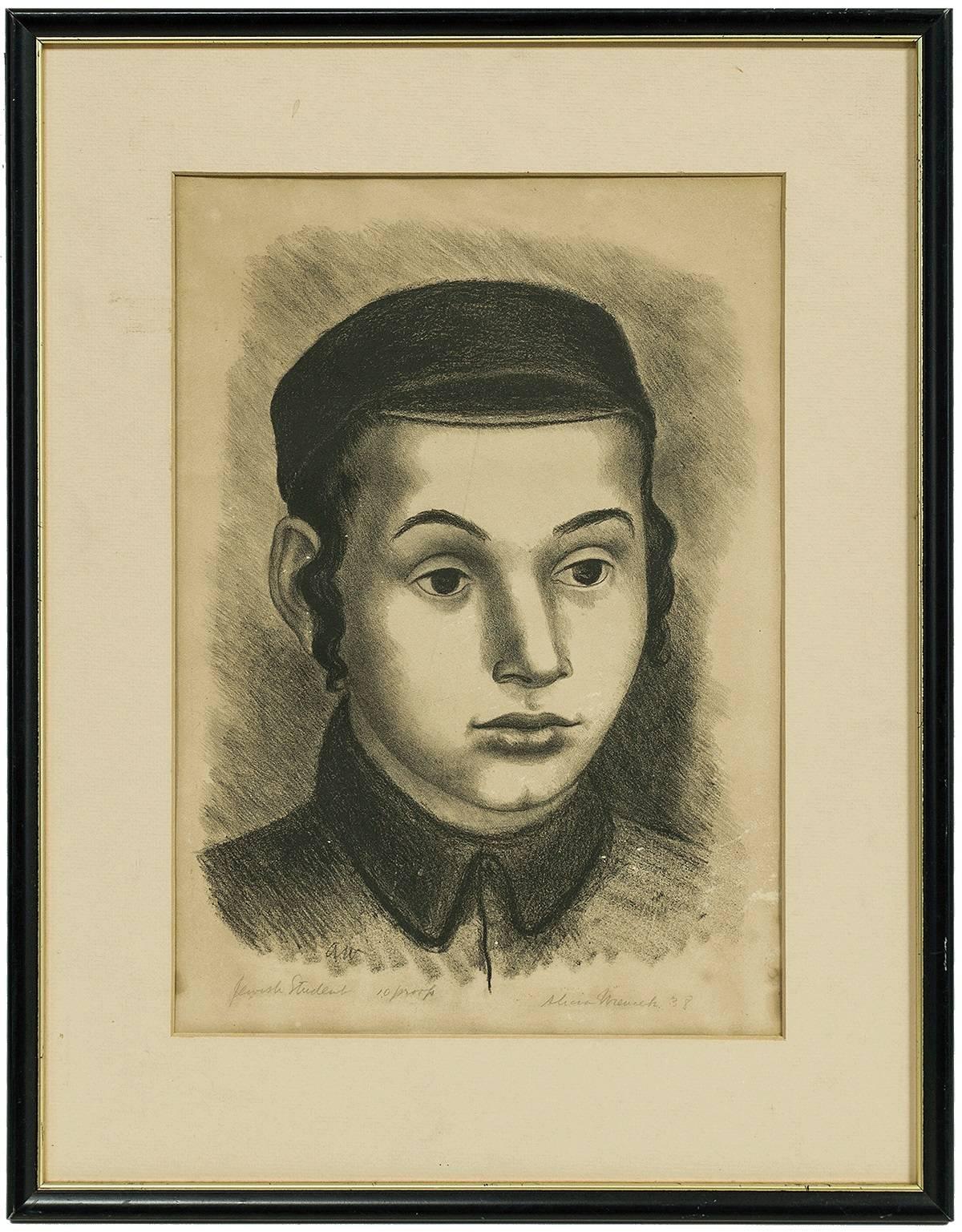 Alicia Wiencek Fiene Portrait Print - Jewish Student