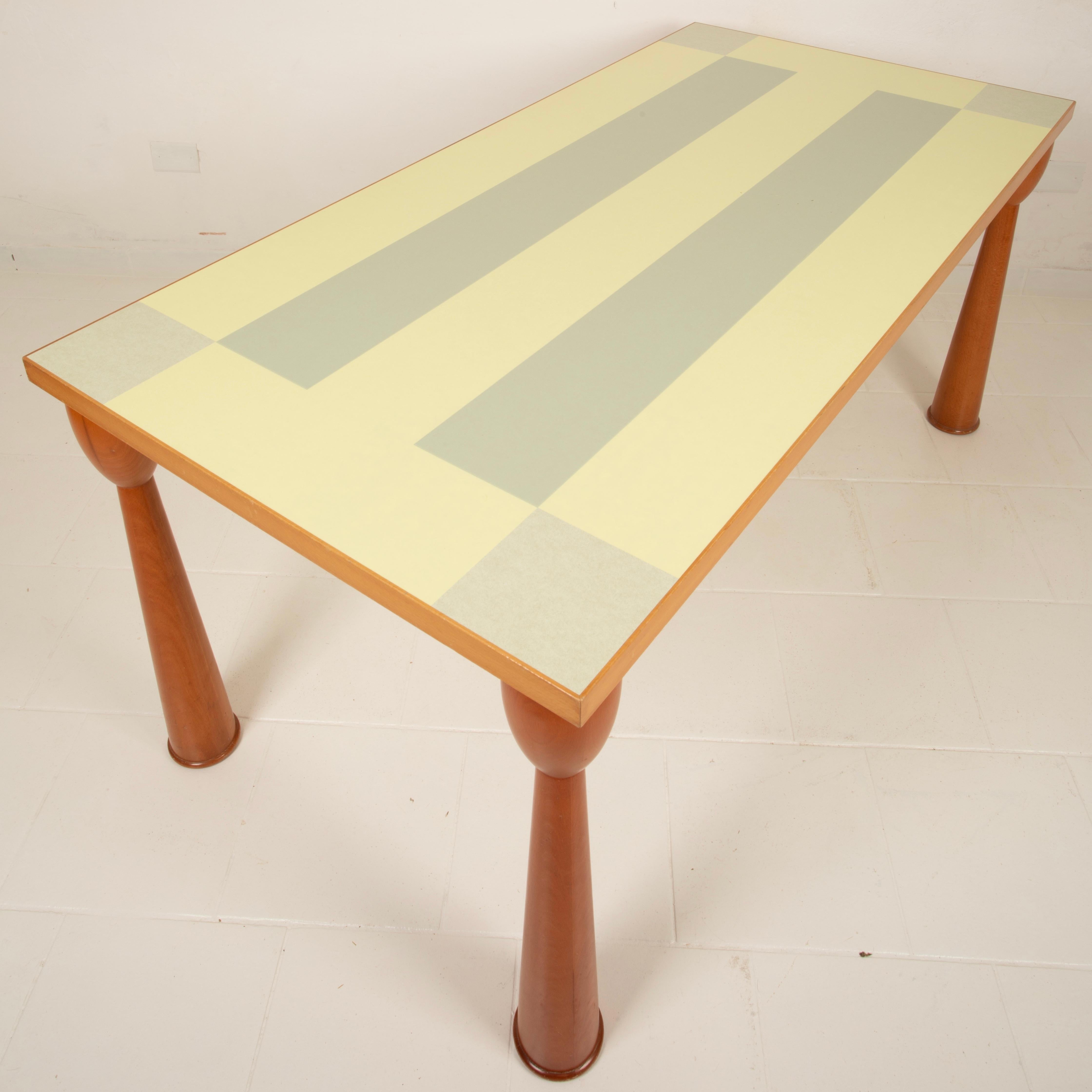 Laminate Alicudi Table by Ettore Sottsass for Zanotta For Sale