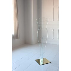 Alida Gold Mirror Valet Stand by VUUN ITALIA