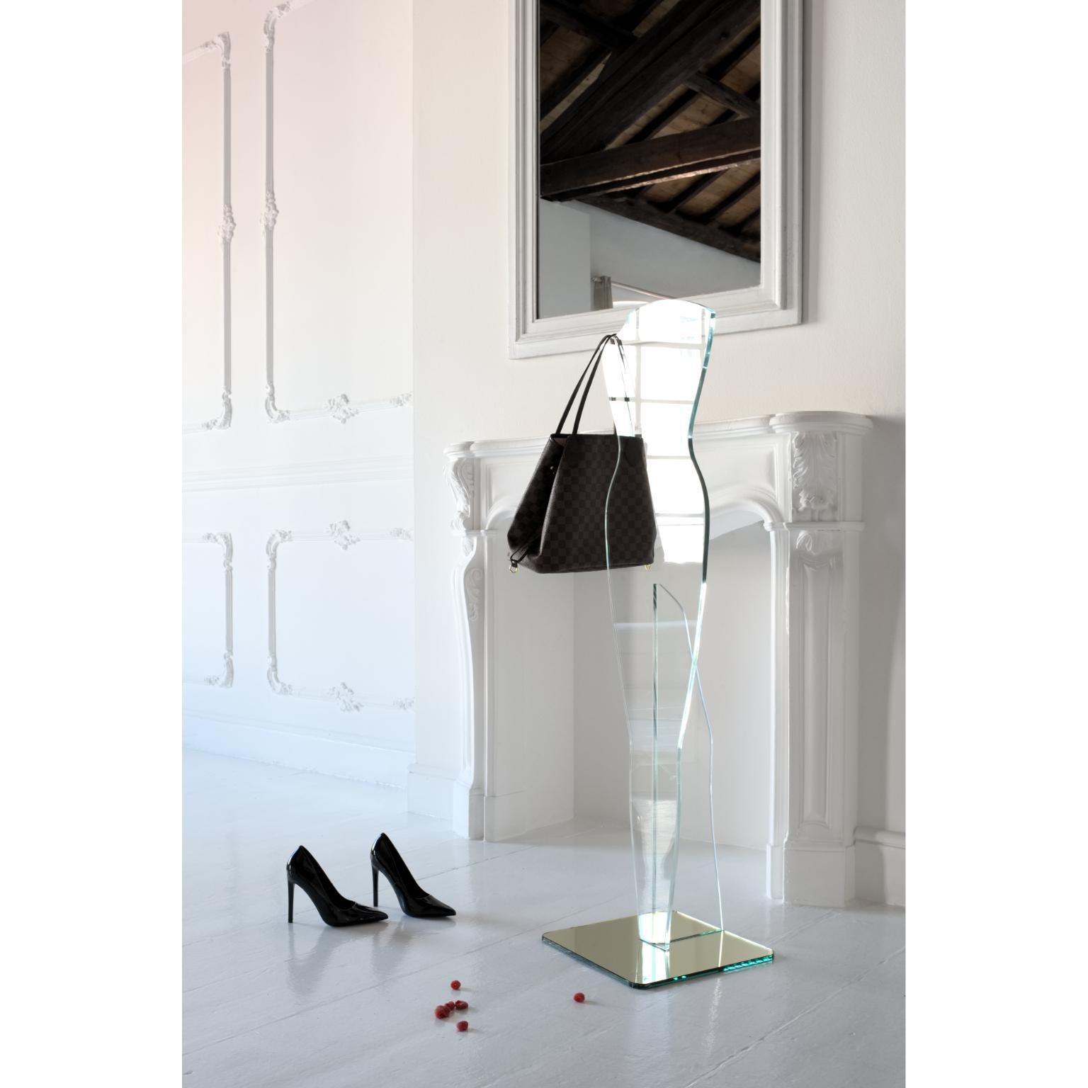 Other Alida Gold Mirror Valet Stand by VUUN ITALIA For Sale