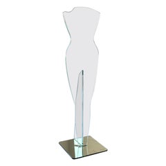 Alida Gold Mirror Valet Stand by VUUN ITALIA