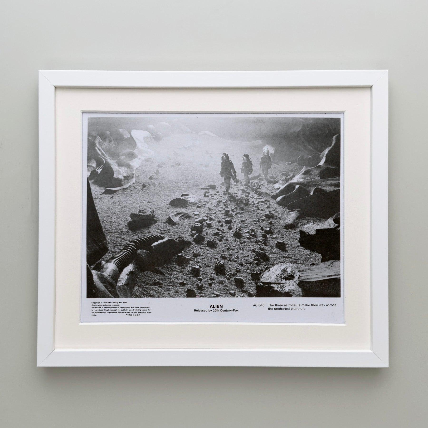 Alien (1979) Pressestatement - gerahmt im Zustand „Hervorragend“ im Angebot in Bath, Somerset